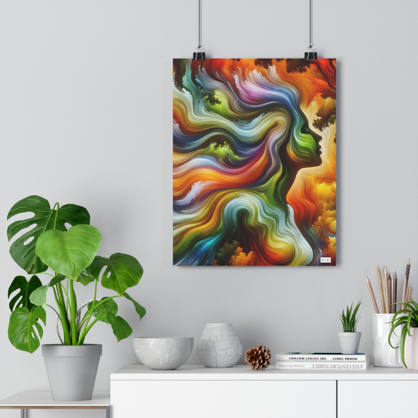 Giclée Art Print - Into The Wind - Vivienne Grace