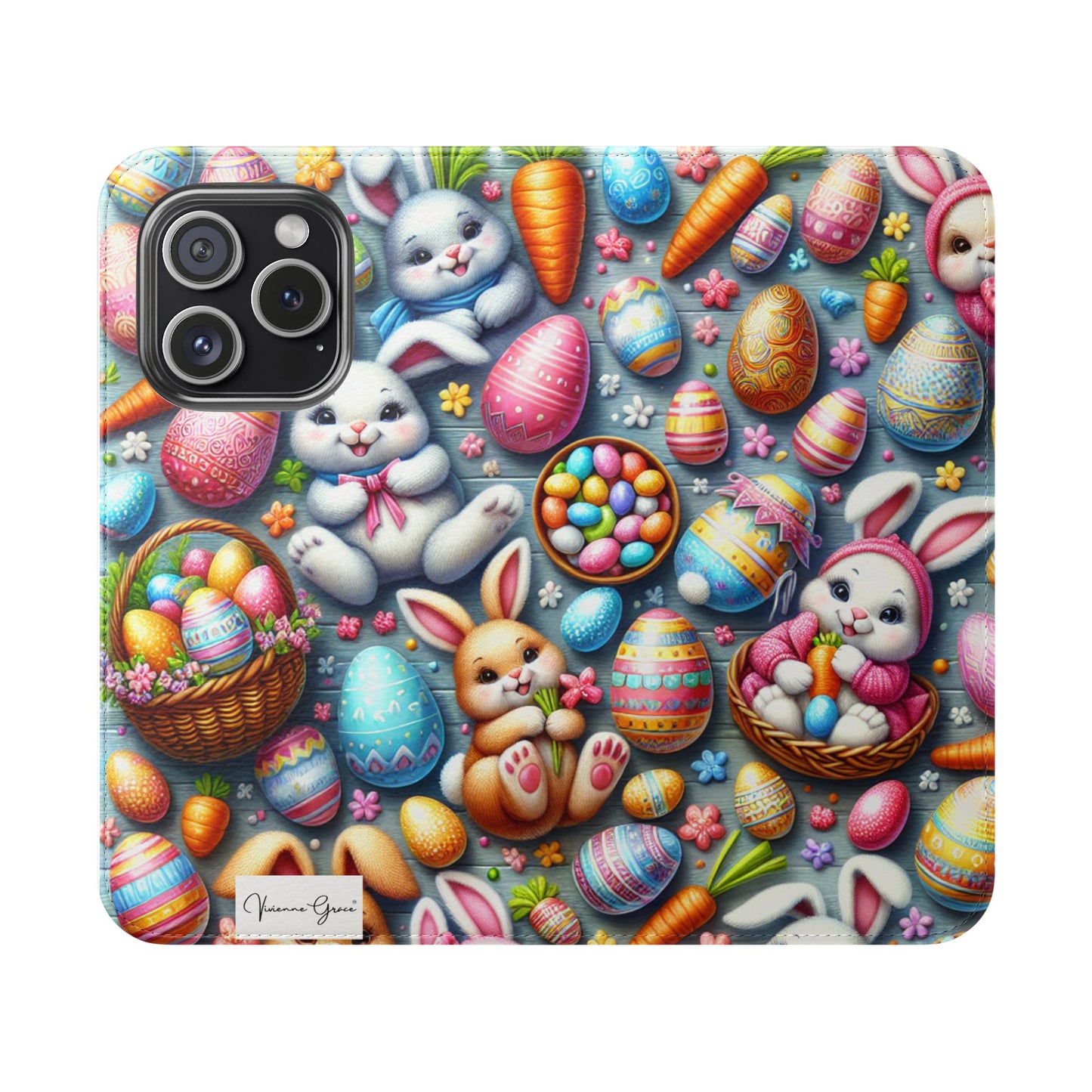 IPhone - Flip Case - BABY BUNNIES