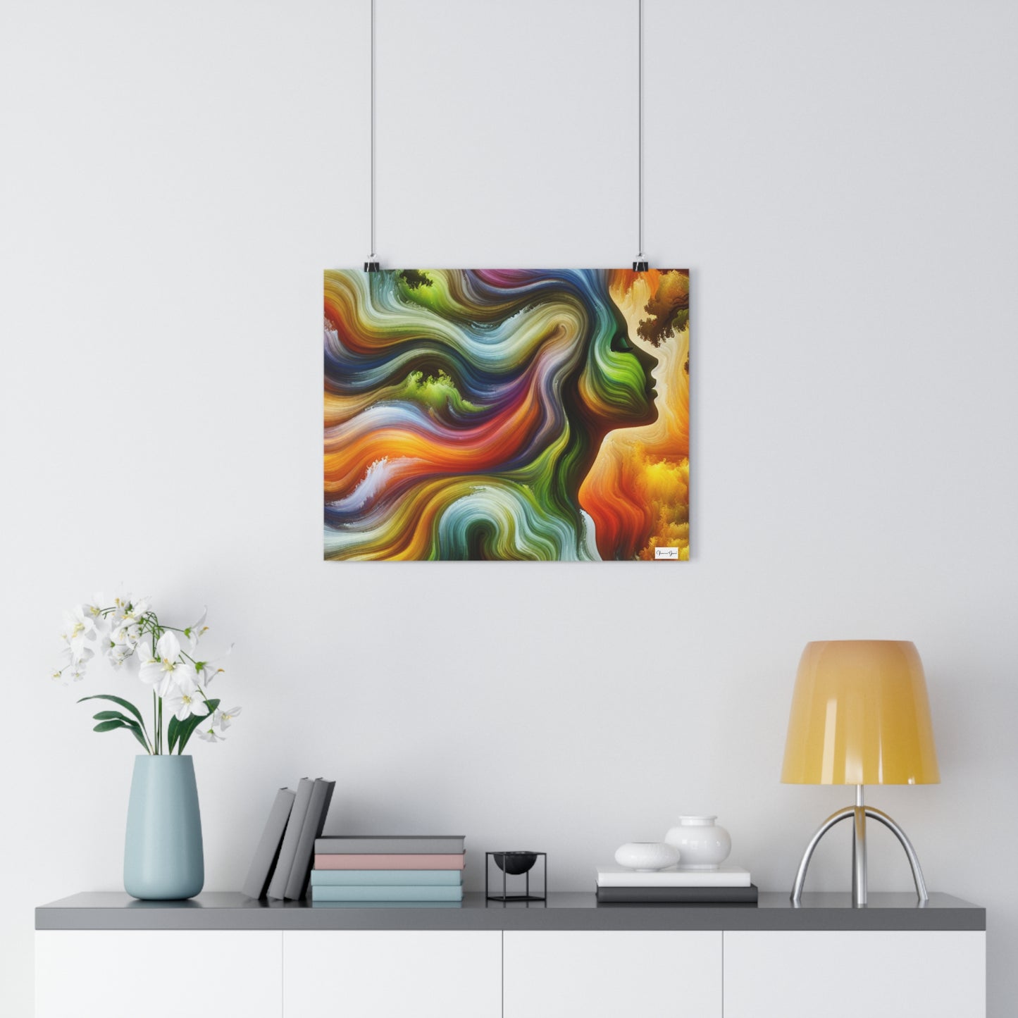 Giclée Art Print - Into The Wind - Vivienne Grace