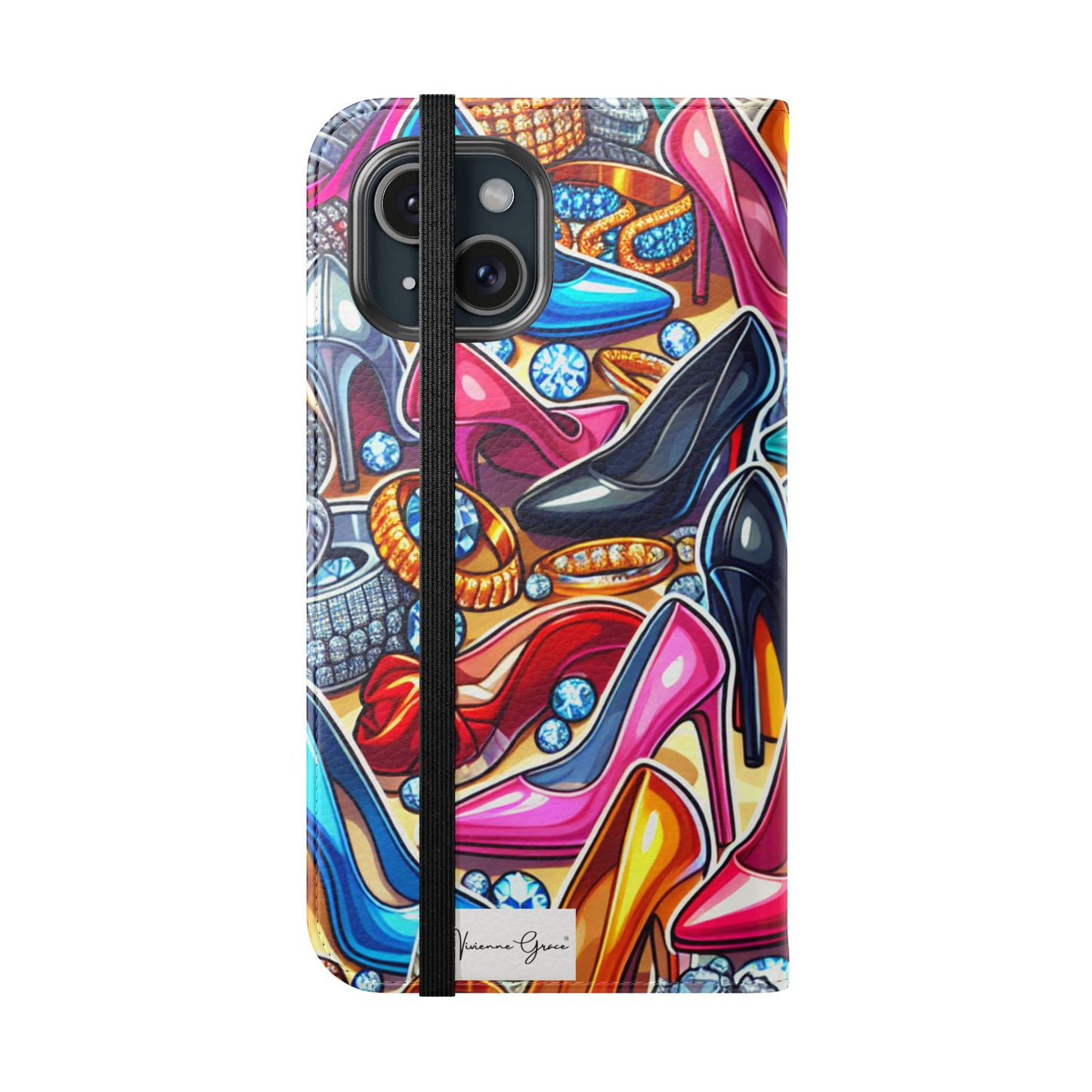 IPhone - Flip Case - STILETTO HEELS - Vivienne Grace