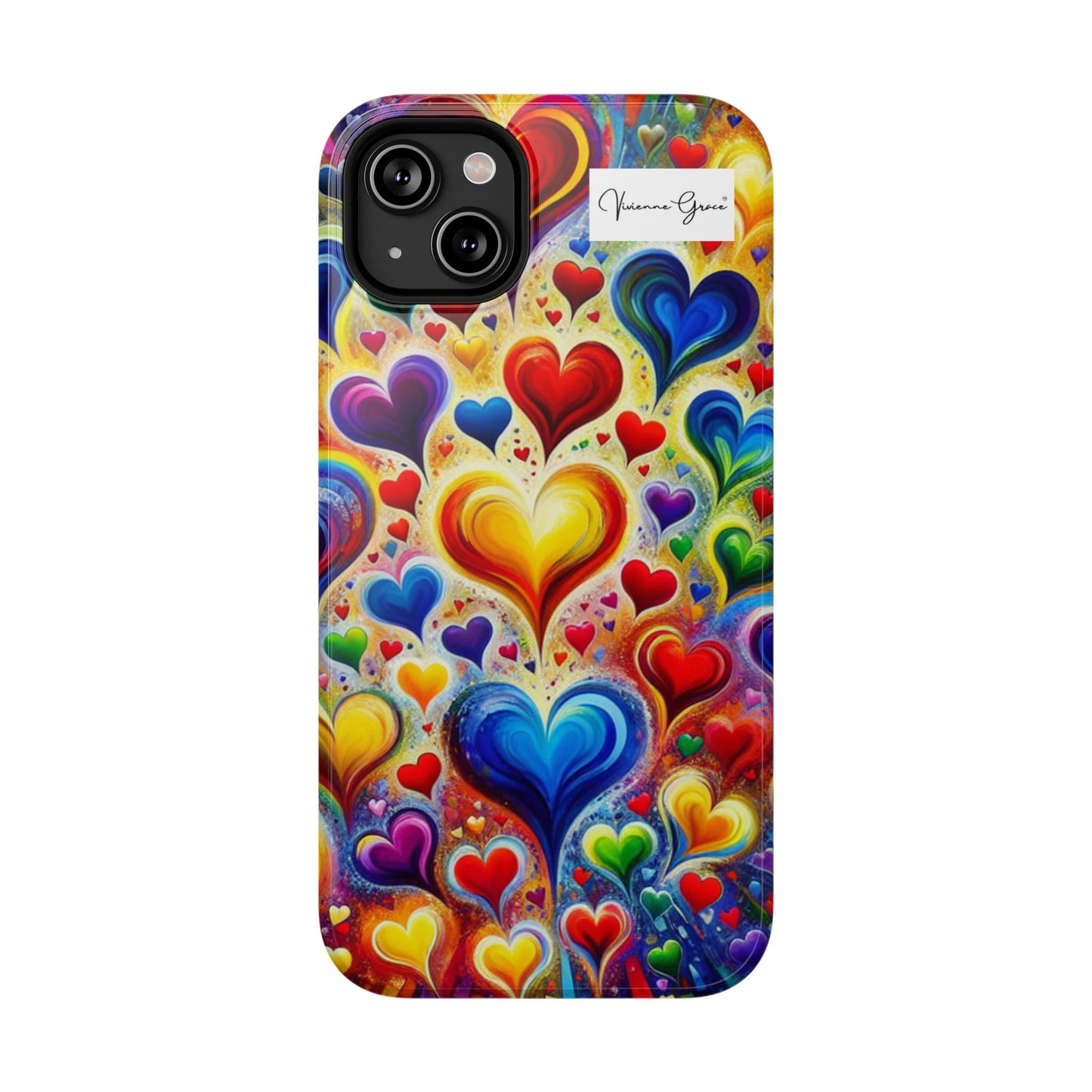 IPhone - Impact-Resistant Case - BRIGHT HEARTS - Vivienne Grace
