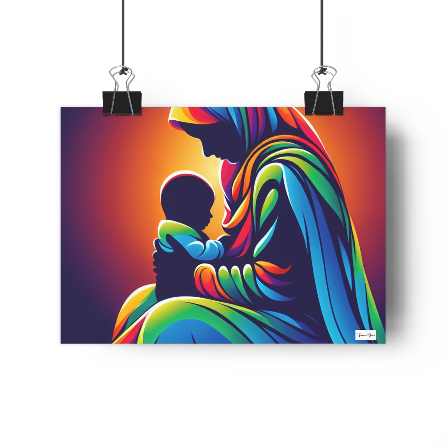 Giclée Art Print - Loving Mother - Vivienne Grace