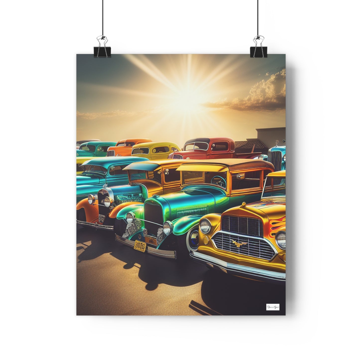 Giclée Art Print - HISTORIC CARS - Vivienne Grace