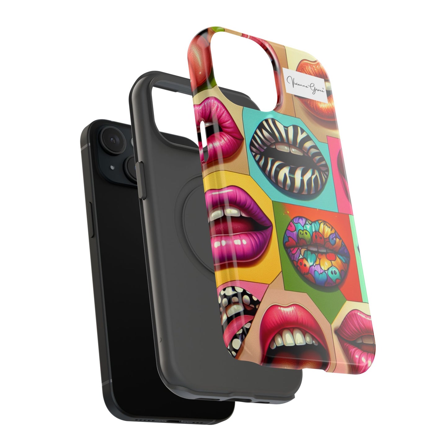 IPhone - Impact-Resistant Case - LIPS - Vivienne Grace