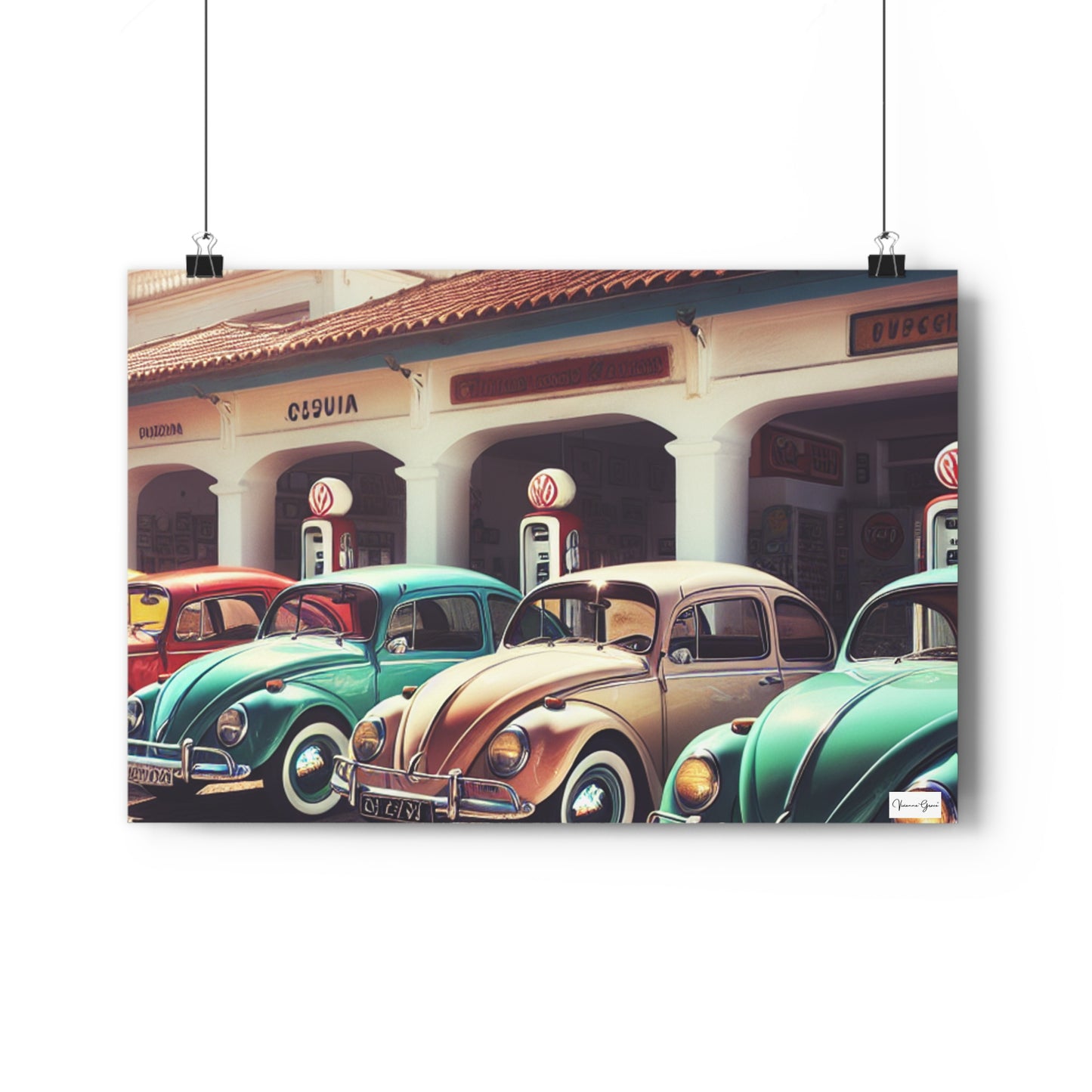 Giclée Art Print - VW BUG - Vivienne Grace