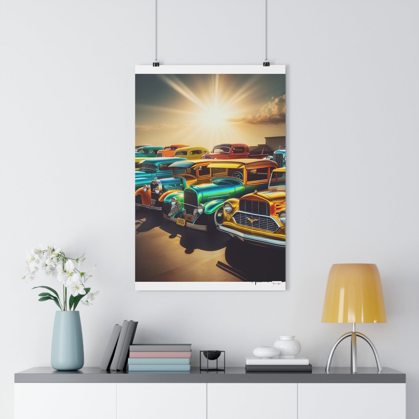 Giclée Art Print - HISTORIC CARS - Vivienne Grace