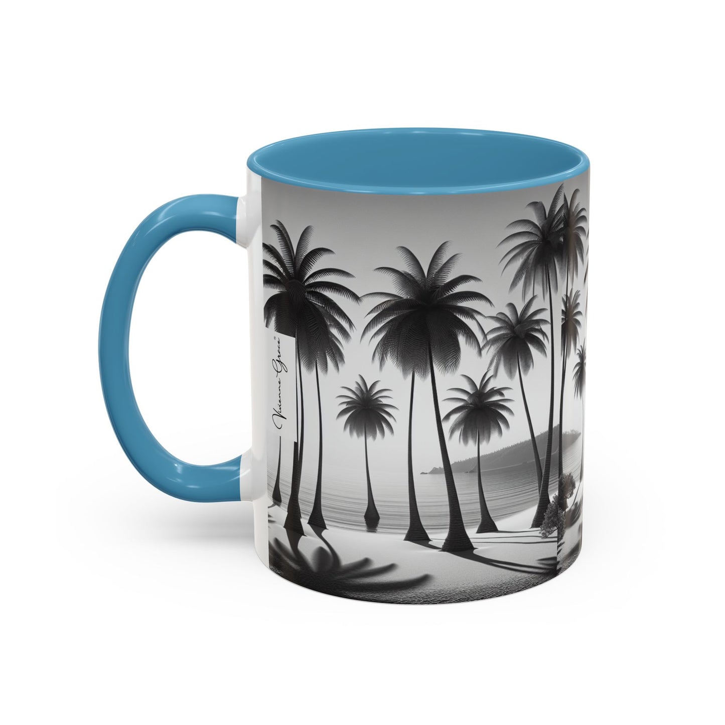 Coffee Mug - B/W Beach