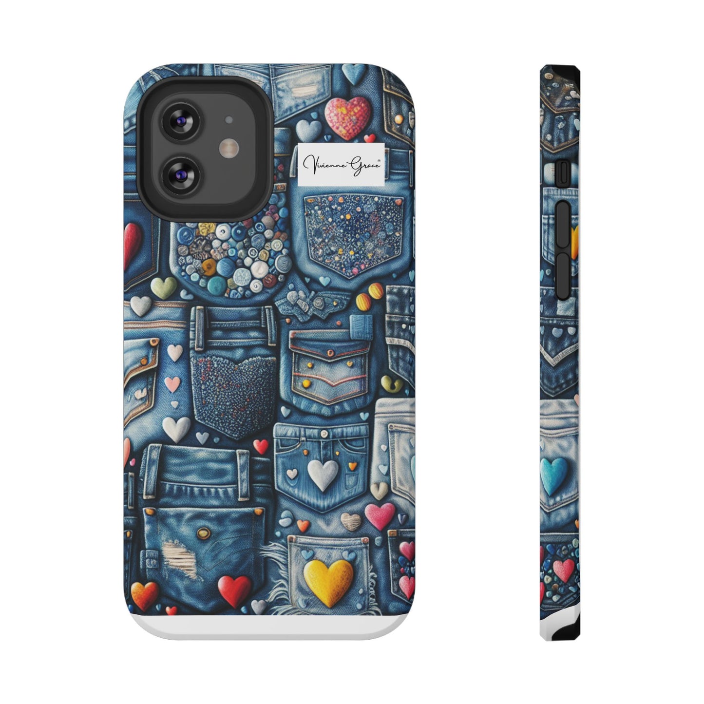 IPhone - Impact-Resistant Case - BLUE JEANS