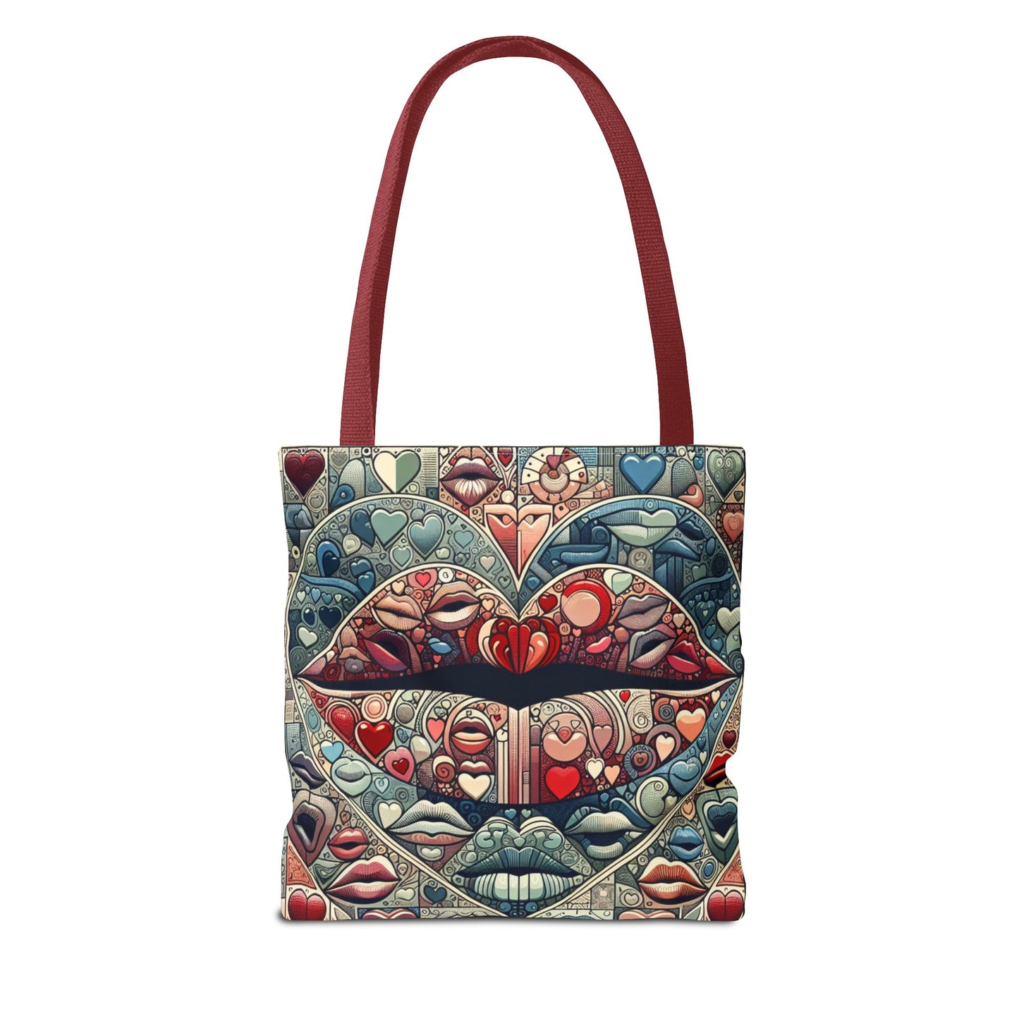 Tote Bag - BLUE LIPS - Vivienne Grace