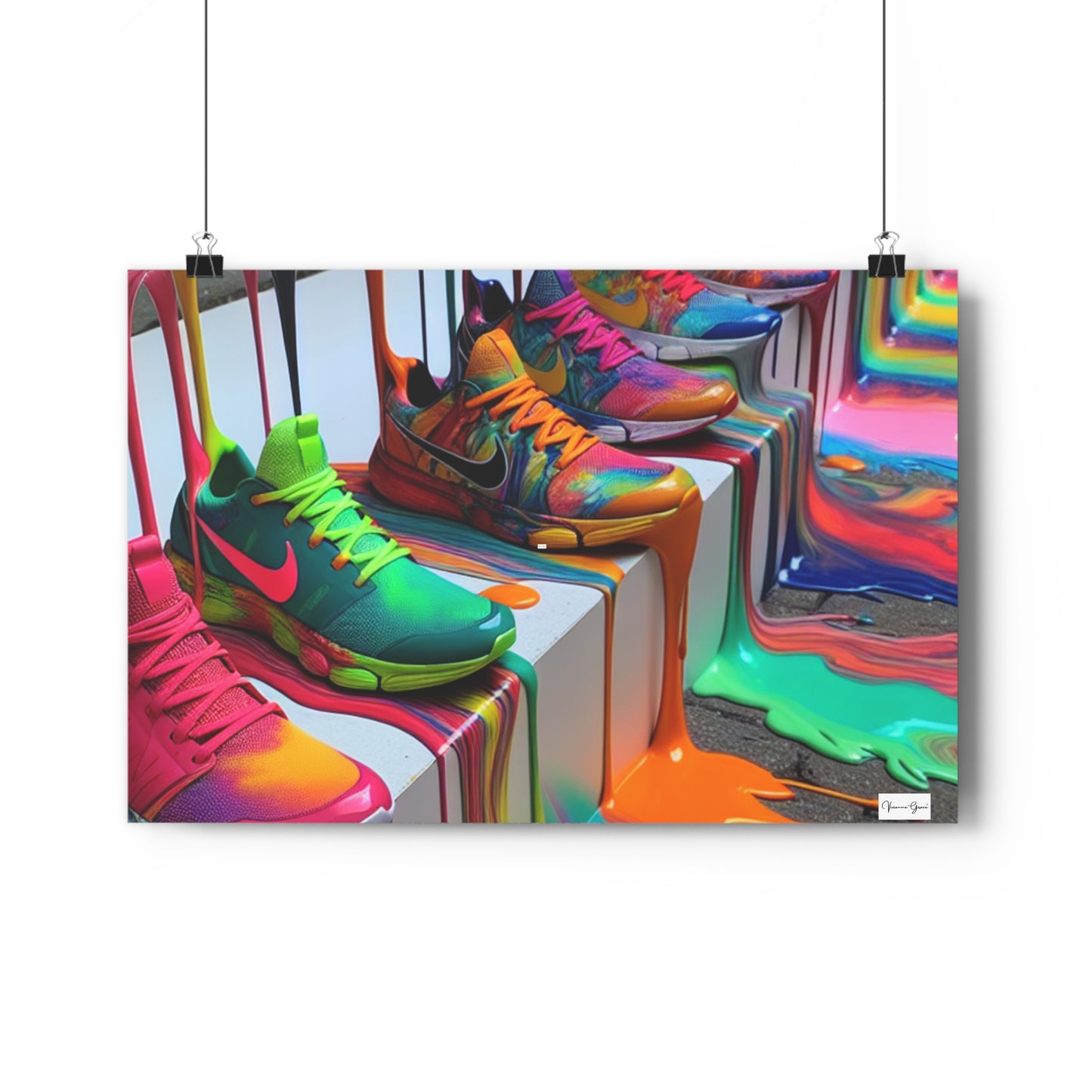 Giclée Art Print - Sneaker Fun - Vivienne Grace