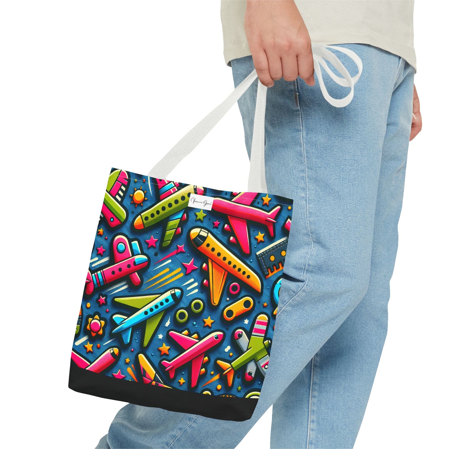 Tote Bag - AIRPLANES - Vivienne Grace