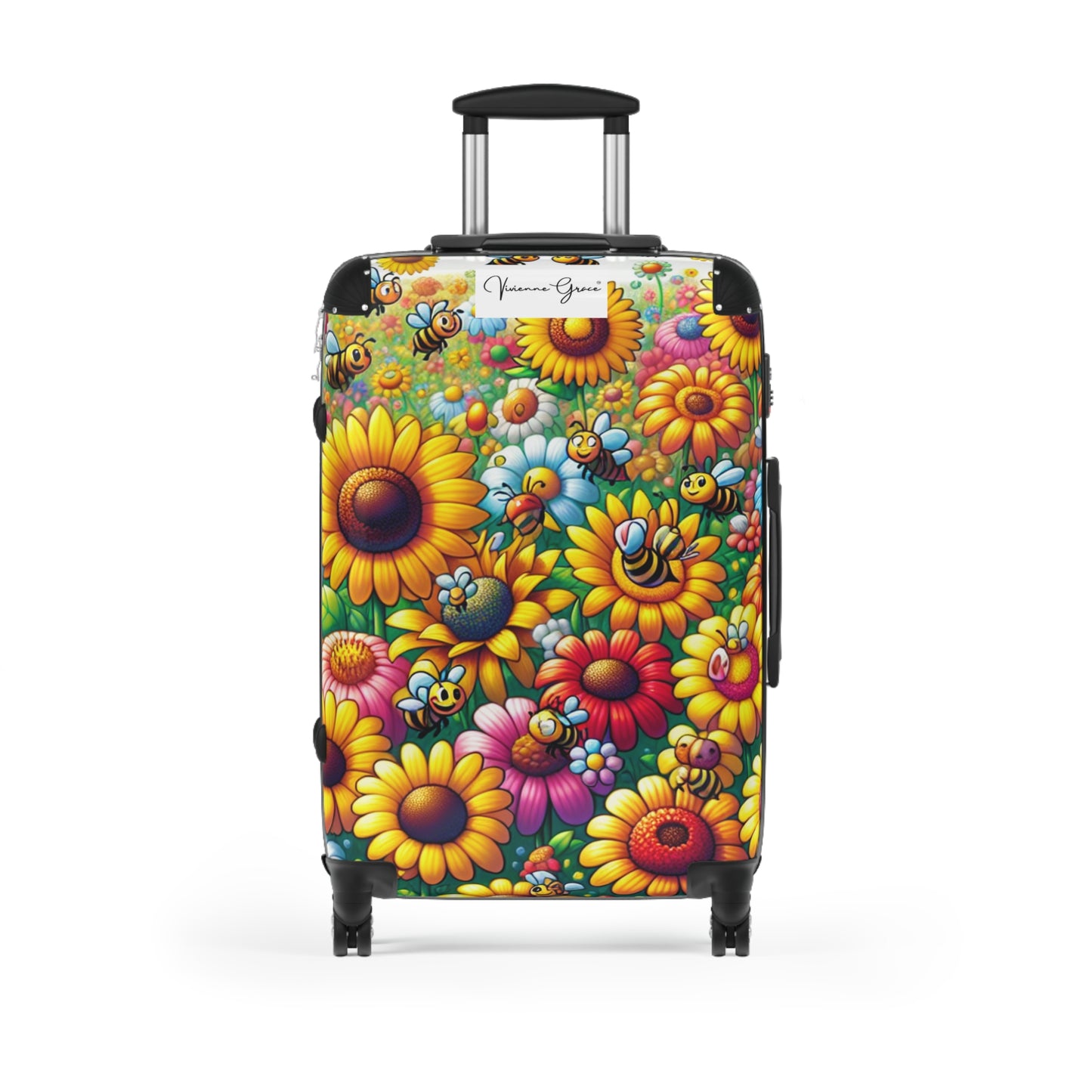Suitcase - SUNFLOWERS/BEES