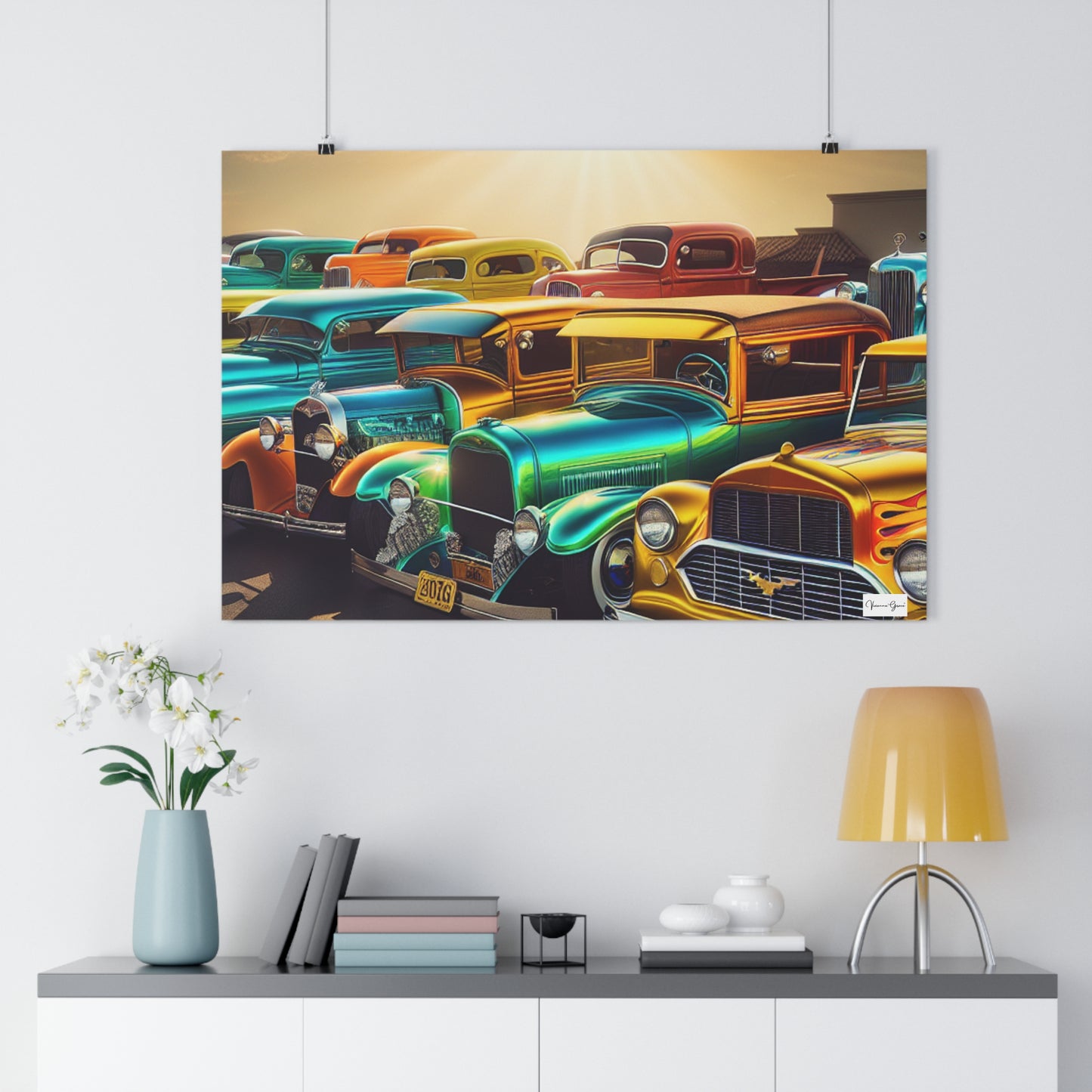 Giclée Art Print - HISTORIC CARS - Vivienne Grace