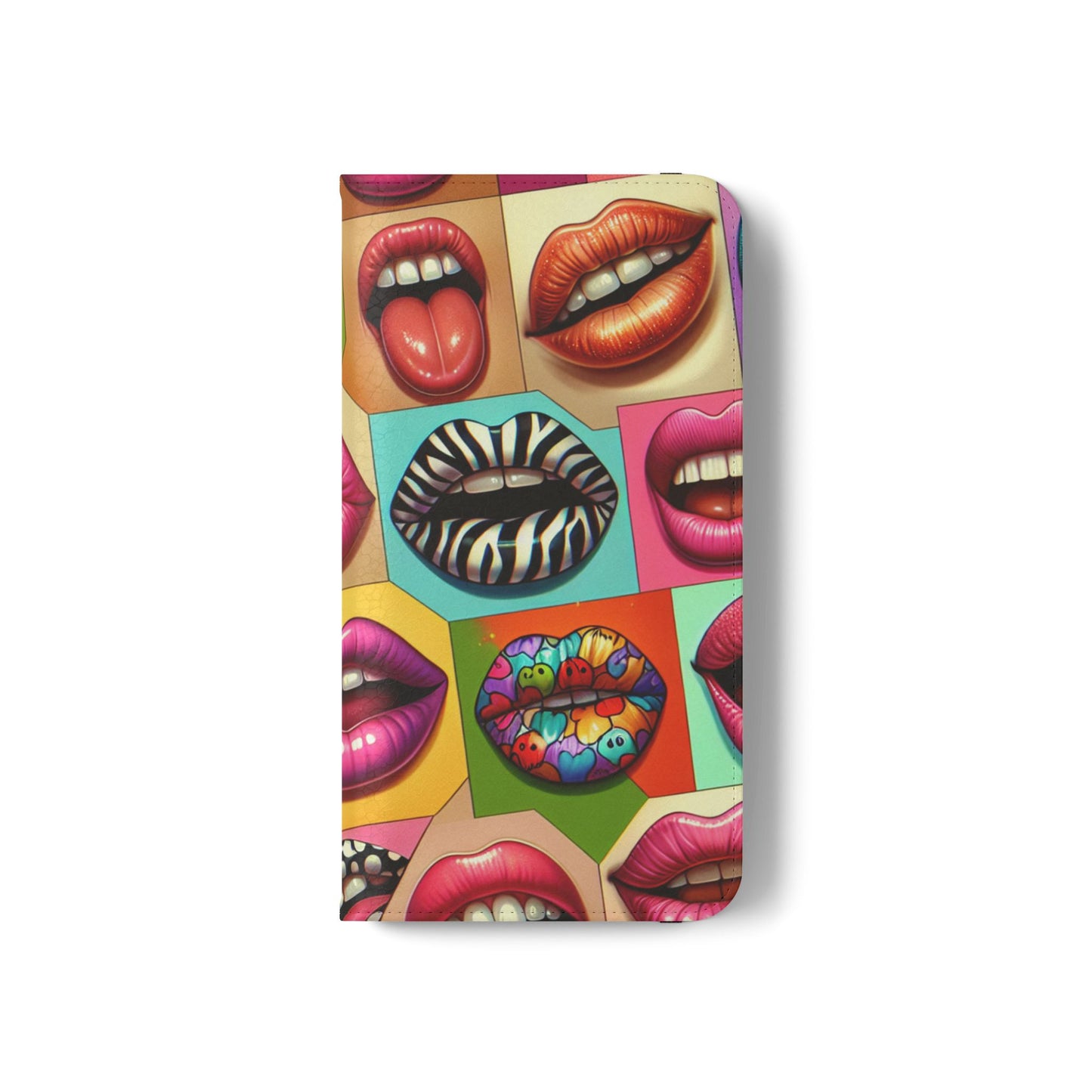 IPhone - Flip Case - LIPS - Vivienne Grace