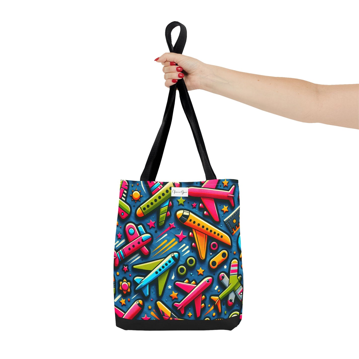 Tote Bag - AIRPLANES - Vivienne Grace
