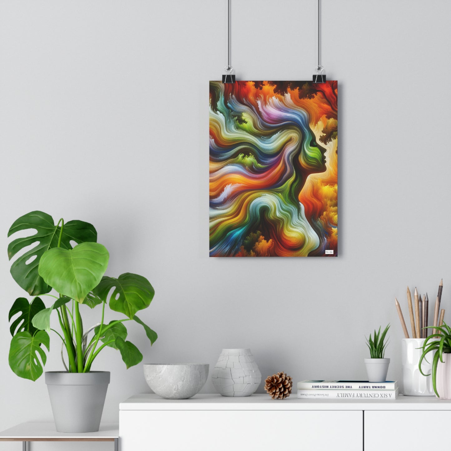Giclée Art Print - Into The Wind - Vivienne Grace