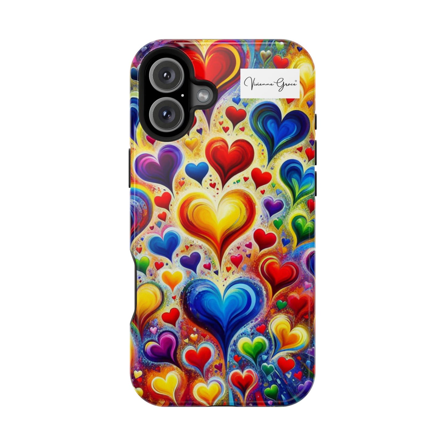 IPhone - Impact-Resistant Case - BRIGHT HEARTS - Vivienne Grace