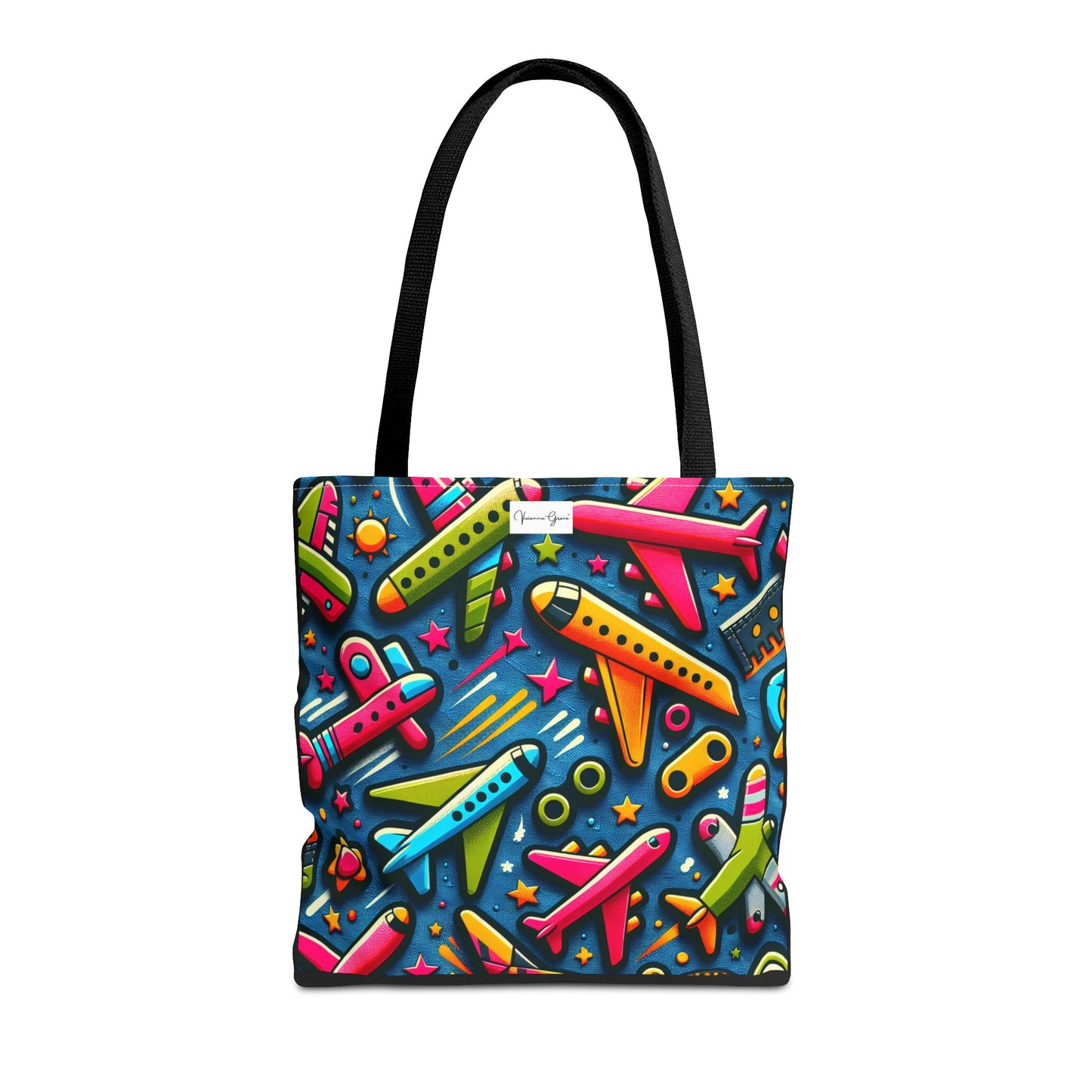 Tote Bag - AIRPLANES - Vivienne Grace
