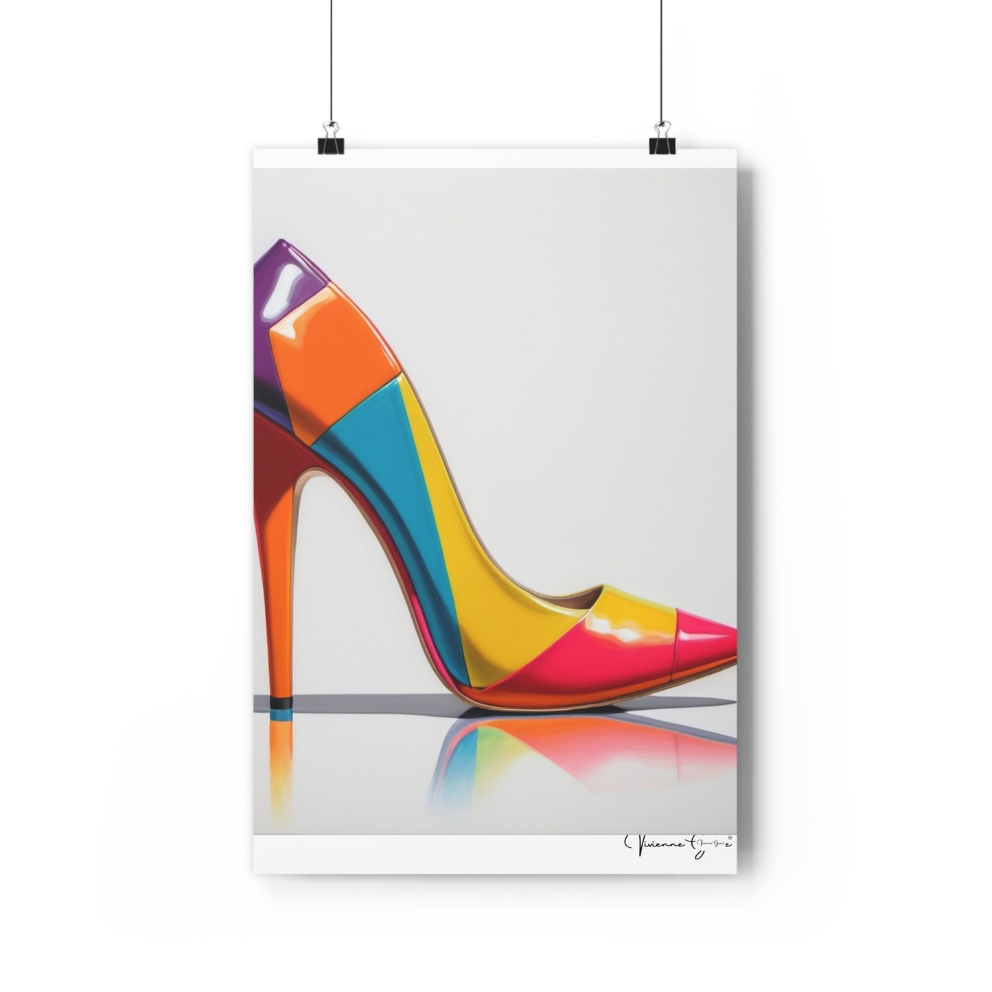Giclée Art Print - STILETTO HEELS 1 - Vivienne Grace