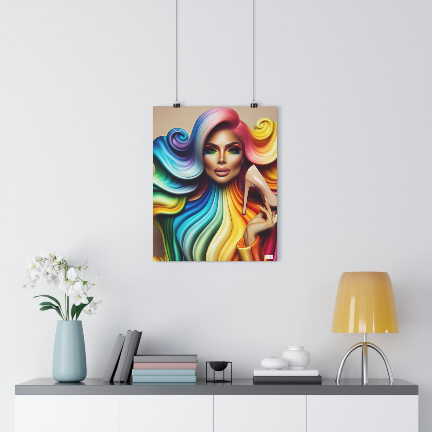 Giclée Art Print - Glamorous - Vivienne Grace