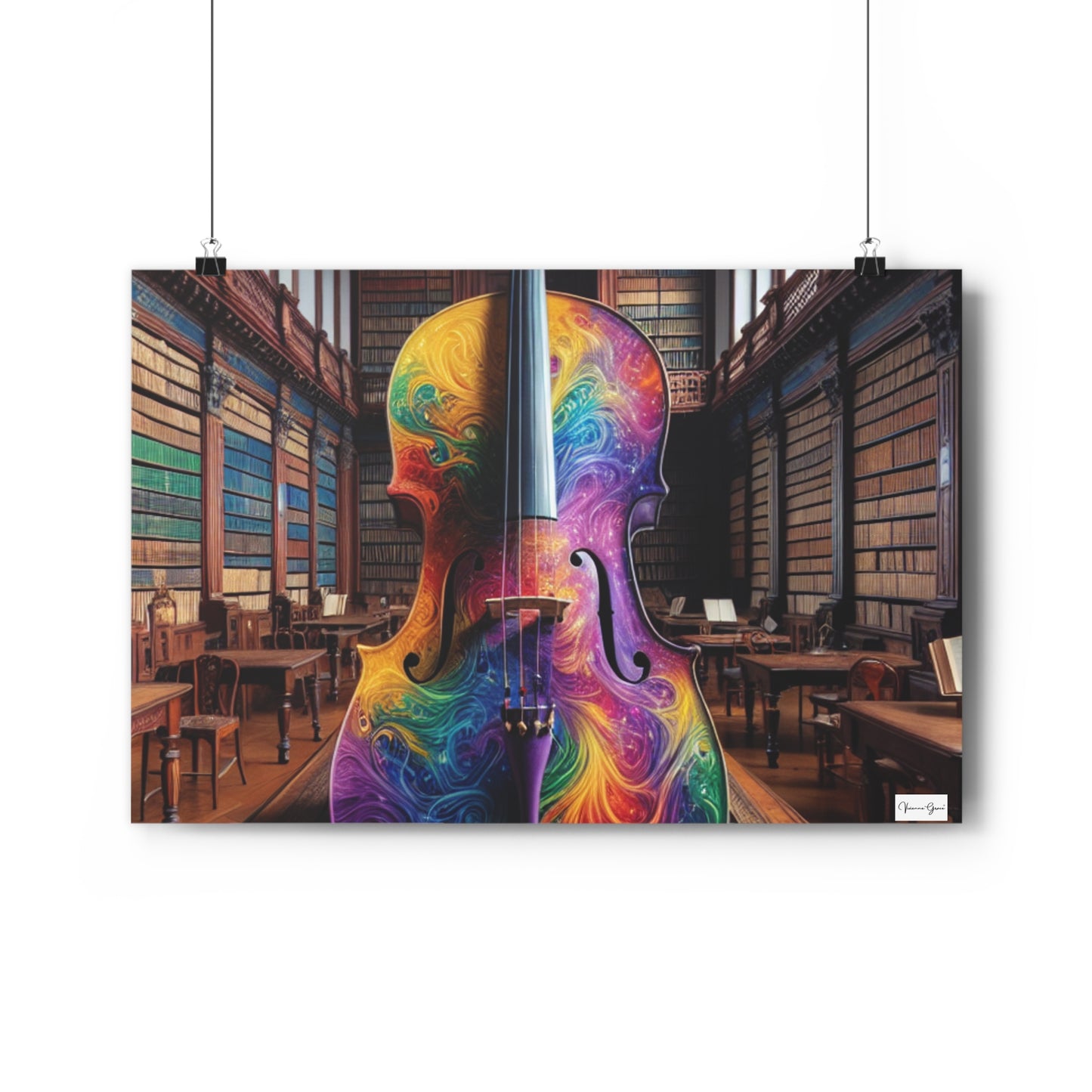Giclée Art Print - Cello - Vivienne Grace