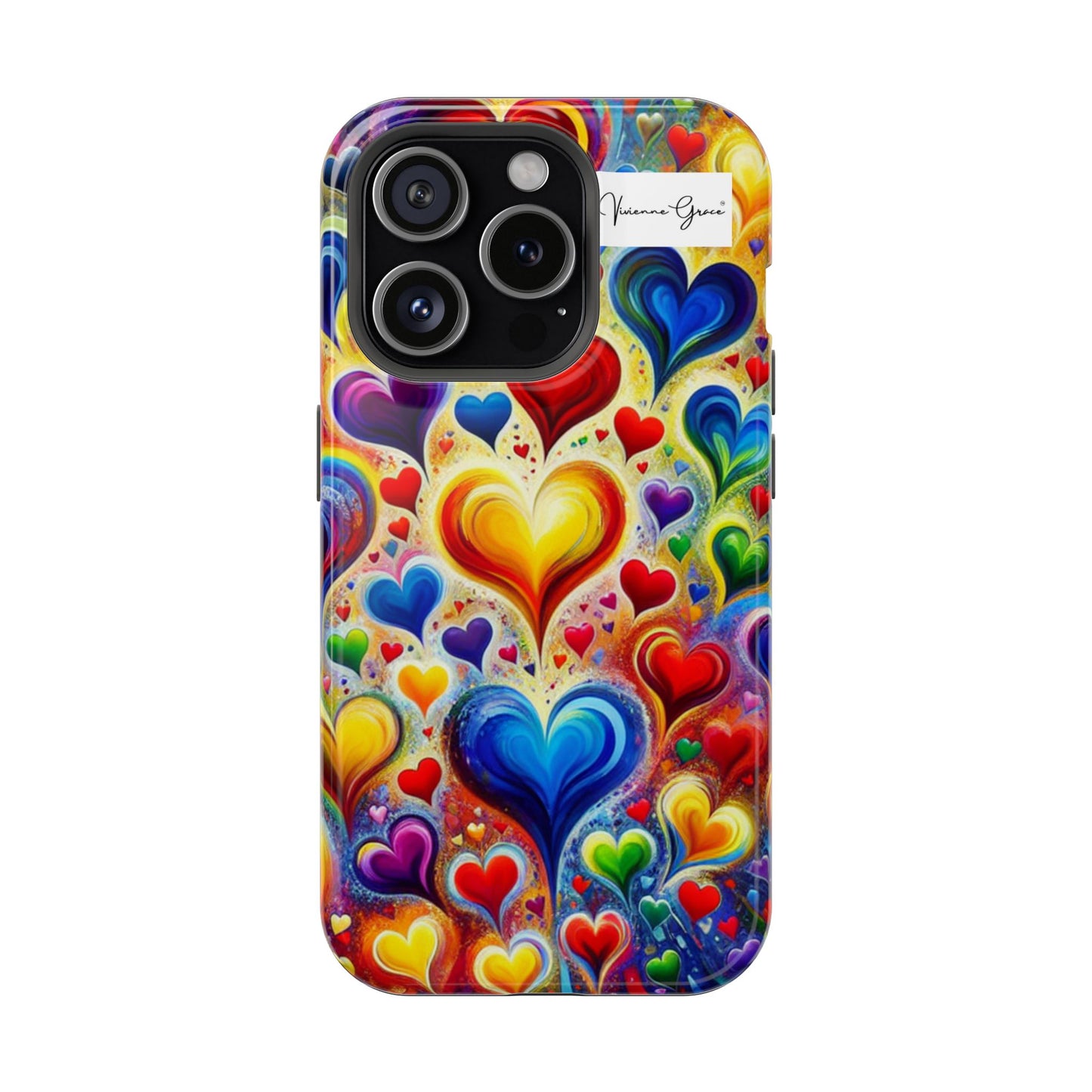 IPhone - Impact-Resistant Case - BRIGHT HEARTS - Vivienne Grace