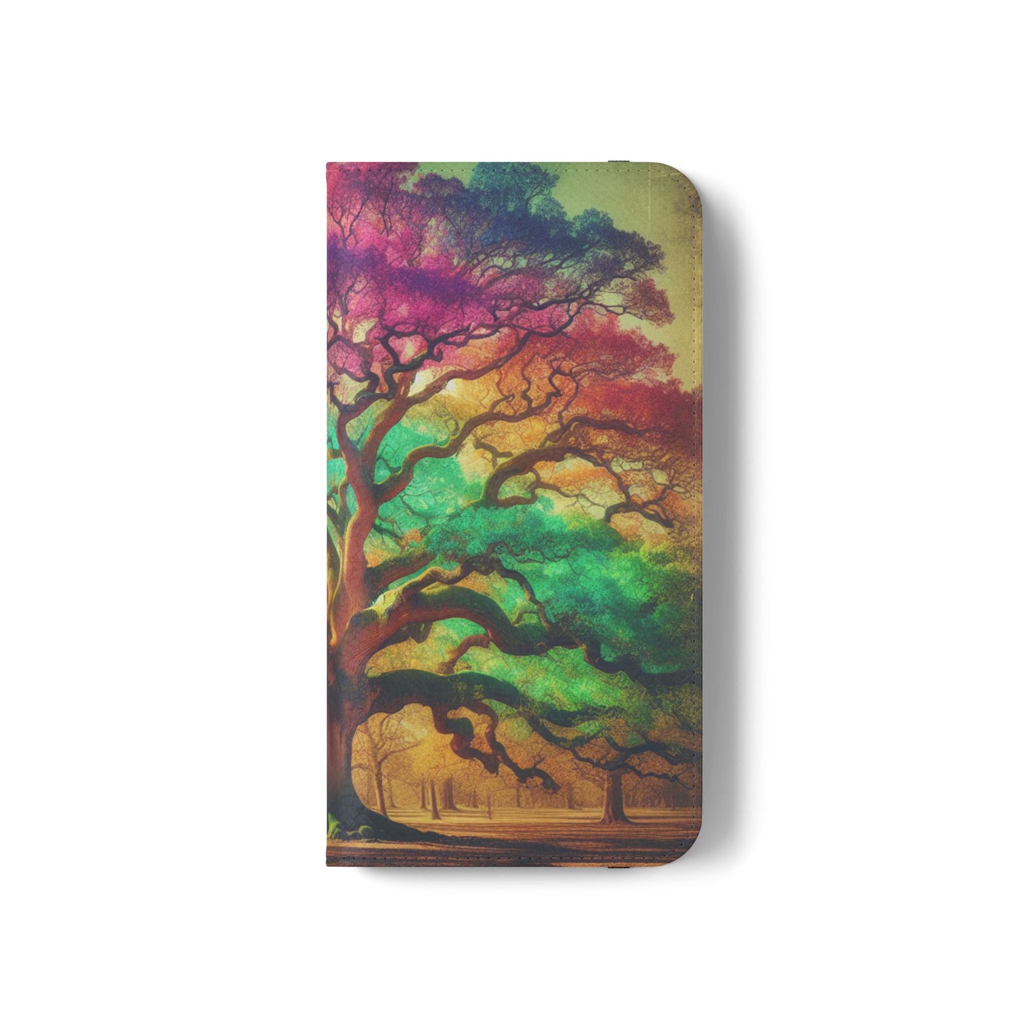 IPhone - Flip Case - COLORFUL OAK - Vivienne Grace