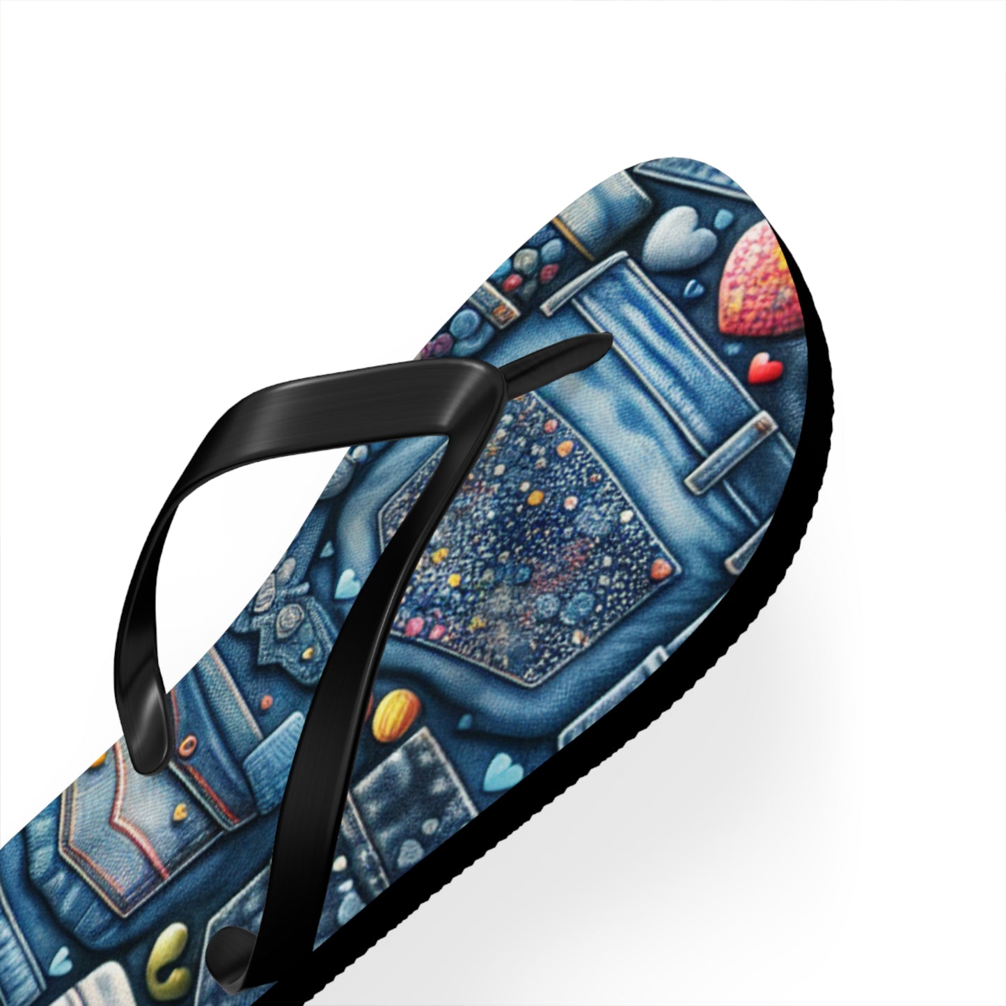 Flip Flops - BLUE JEANS - Vivienne Grace