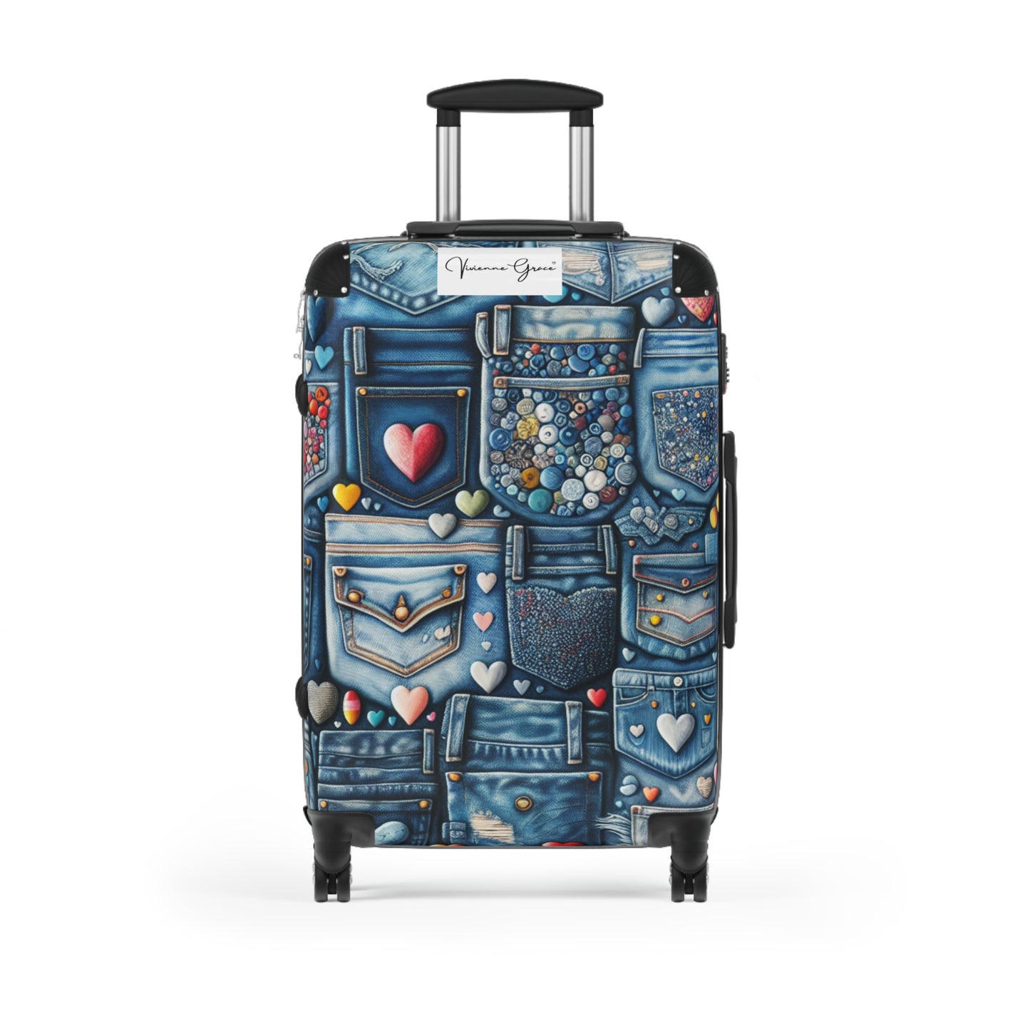 Suitcase - BLUE JEANS - Vivienne Grace