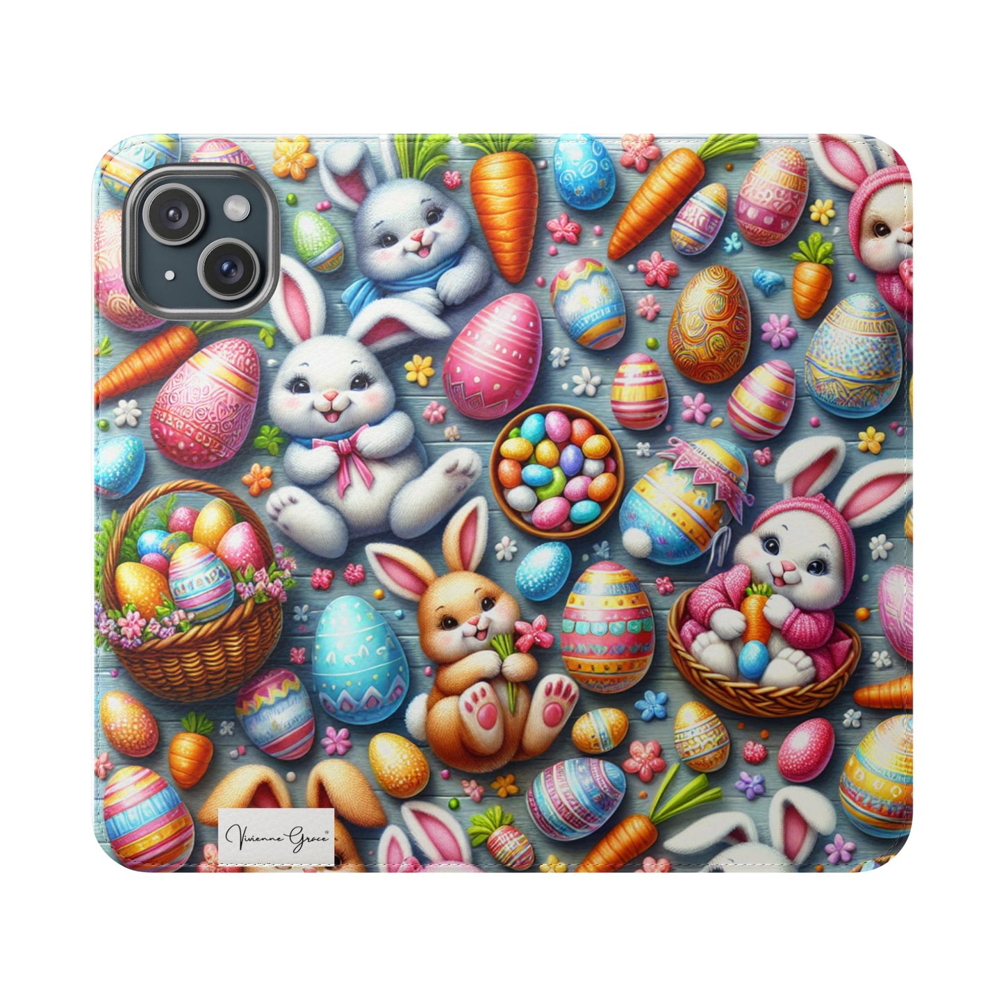 IPhone - Flip Case - BABY BUNNIES