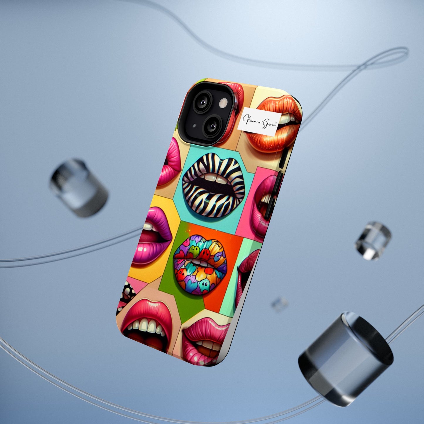 IPhone - Impact-Resistant Case - LIPS - Vivienne Grace