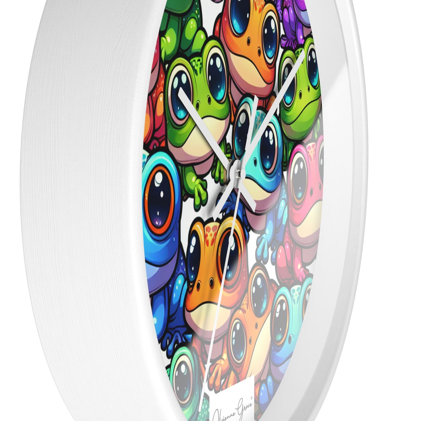 Wall Clock - FUN FROGS