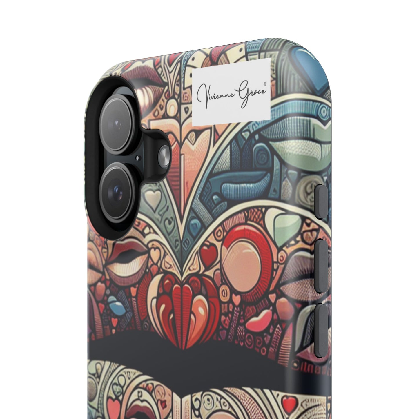 IPhone - Impact-Resistant Cases - BLUE LIPS - Vivienne Grace