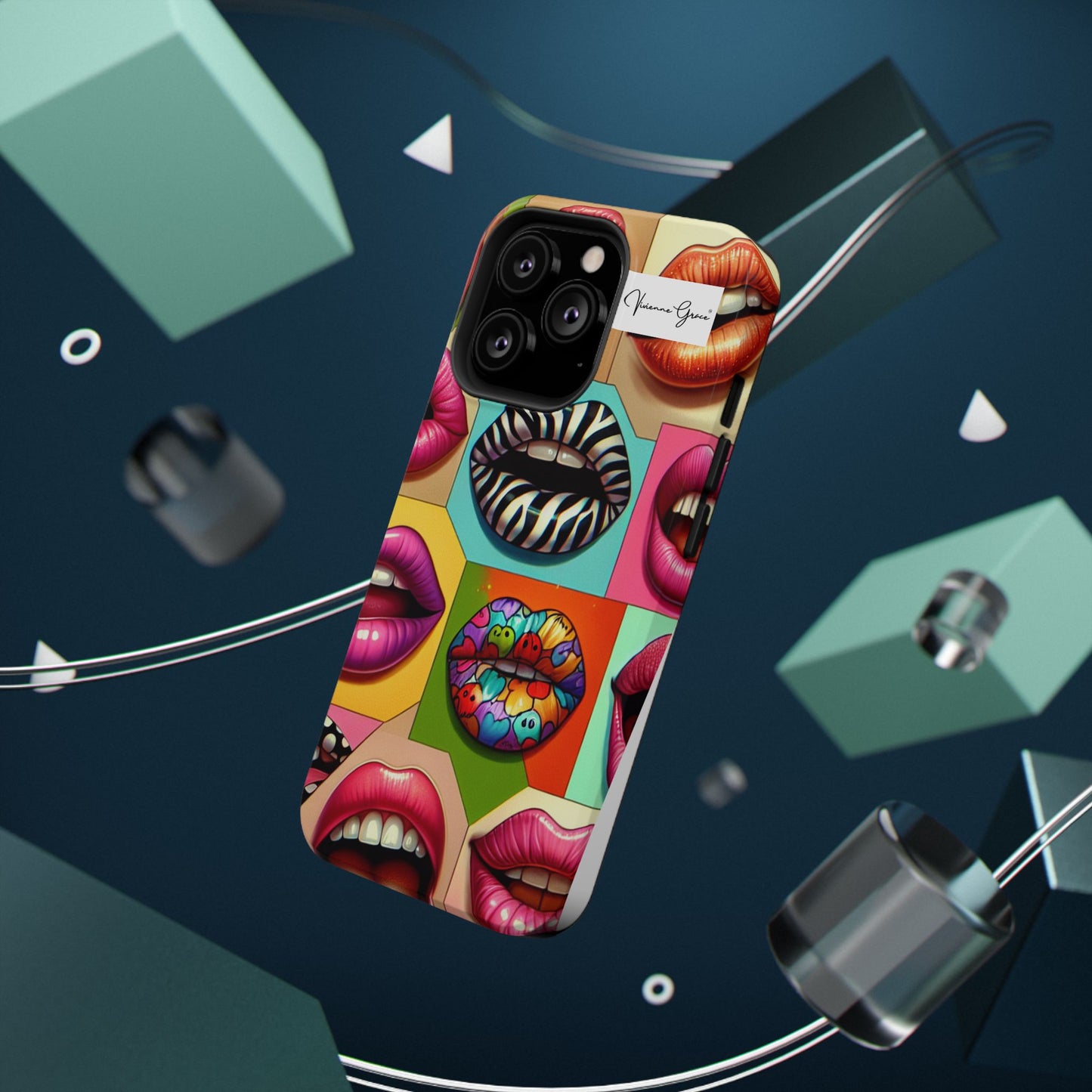 IPhone - Impact-Resistant Case - LIPS - Vivienne Grace