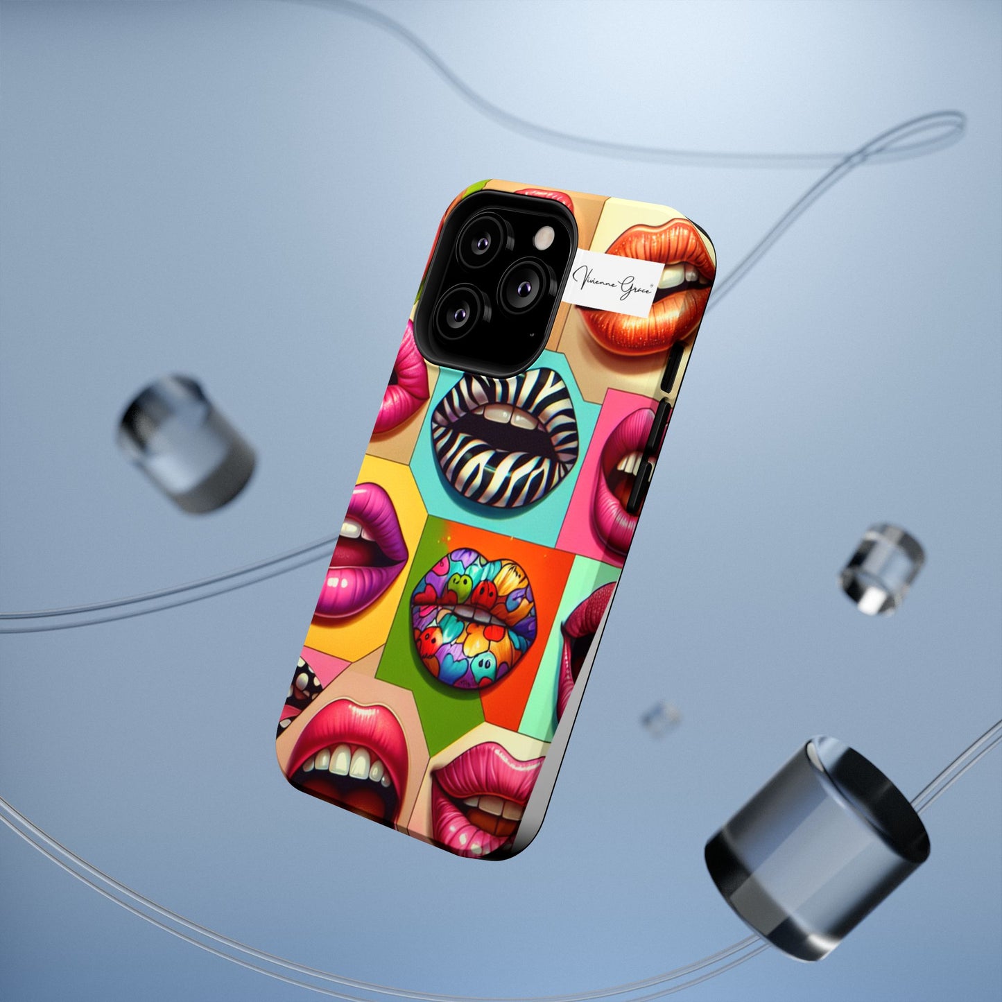 IPhone - Impact-Resistant Case - LIPS - Vivienne Grace