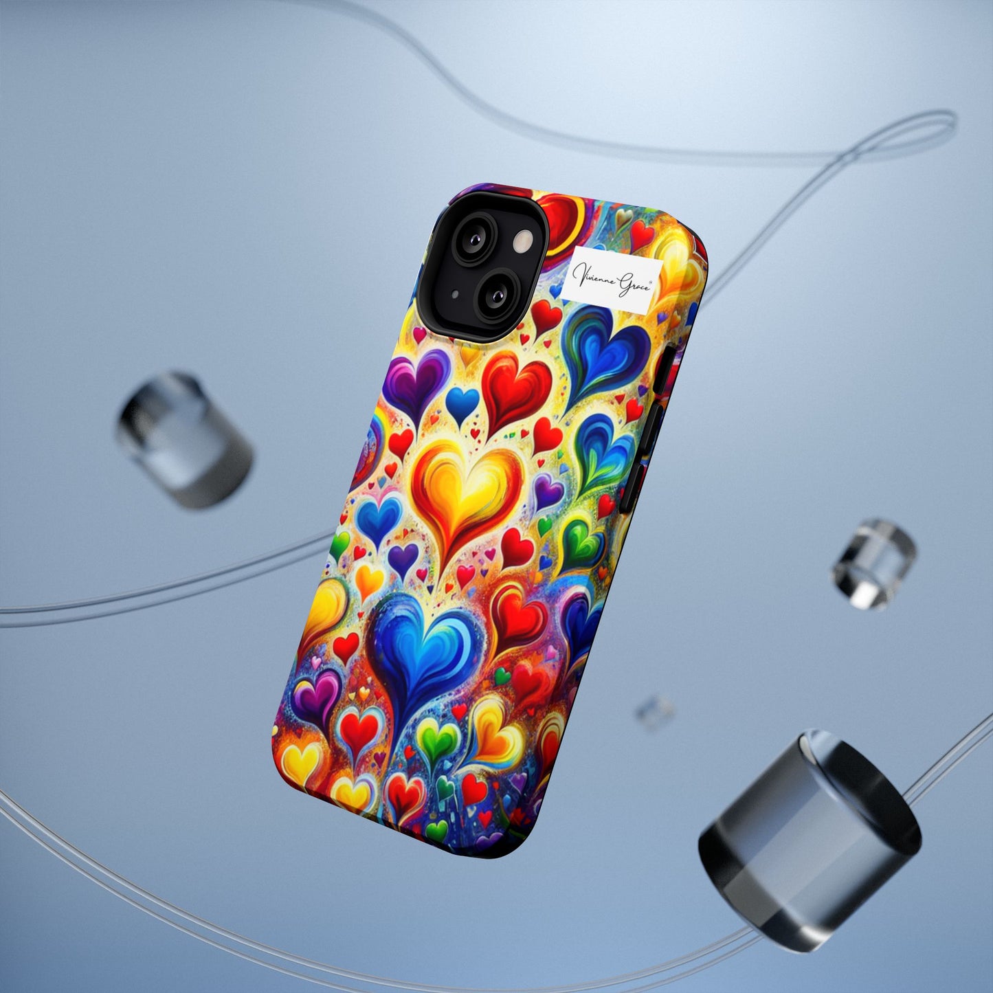 IPhone - Impact-Resistant Case - BRIGHT HEARTS - Vivienne Grace