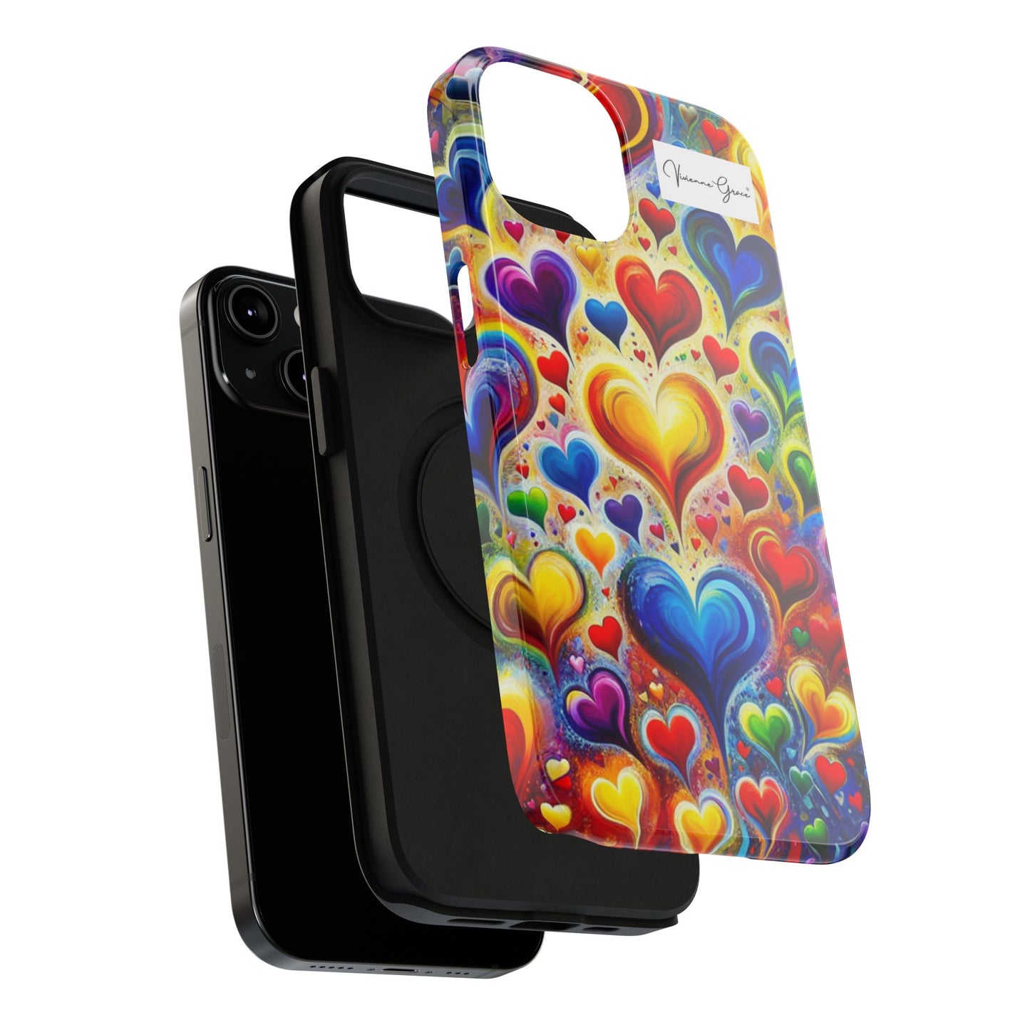 IPhone - Impact-Resistant Case - BRIGHT HEARTS - Vivienne Grace