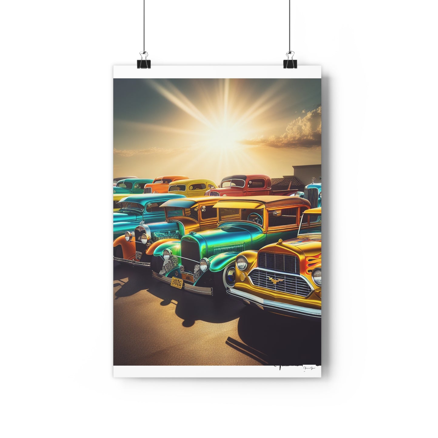 Giclée Art Print - HISTORIC CARS - Vivienne Grace