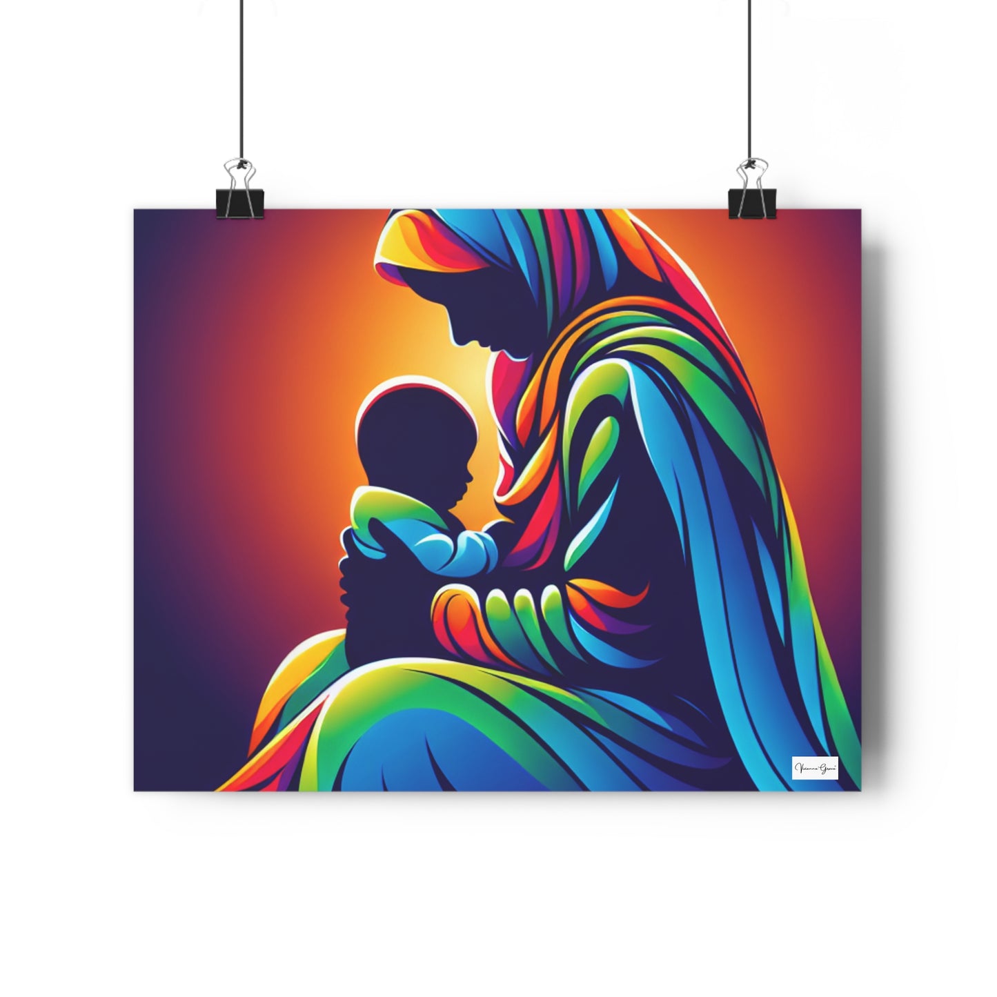 Giclée Art Print - Loving Mother - Vivienne Grace