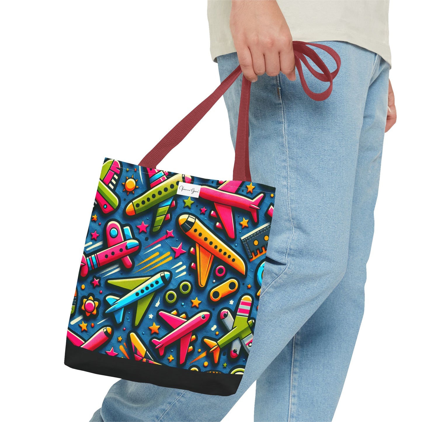 Tote Bag - AIRPLANES - Vivienne Grace