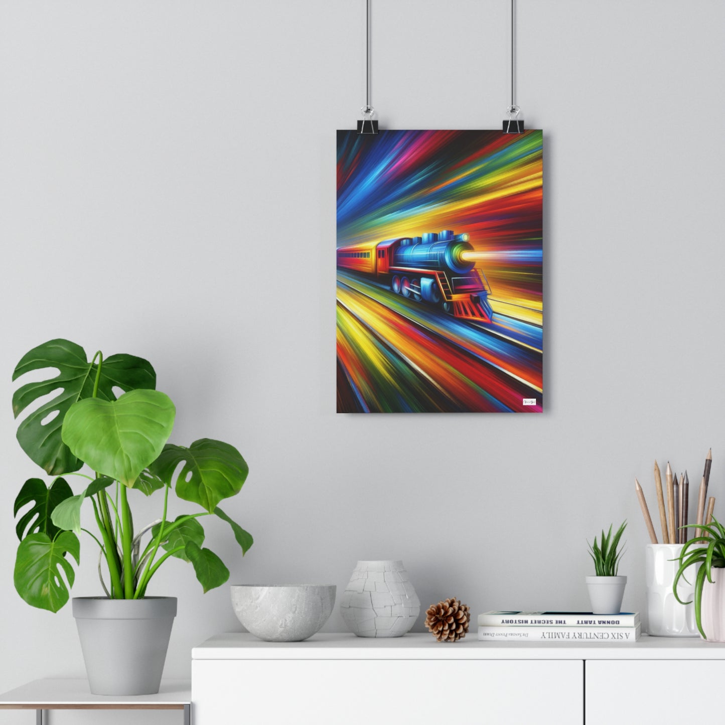 Giclée Art Print - The Train - Vivienne Grace