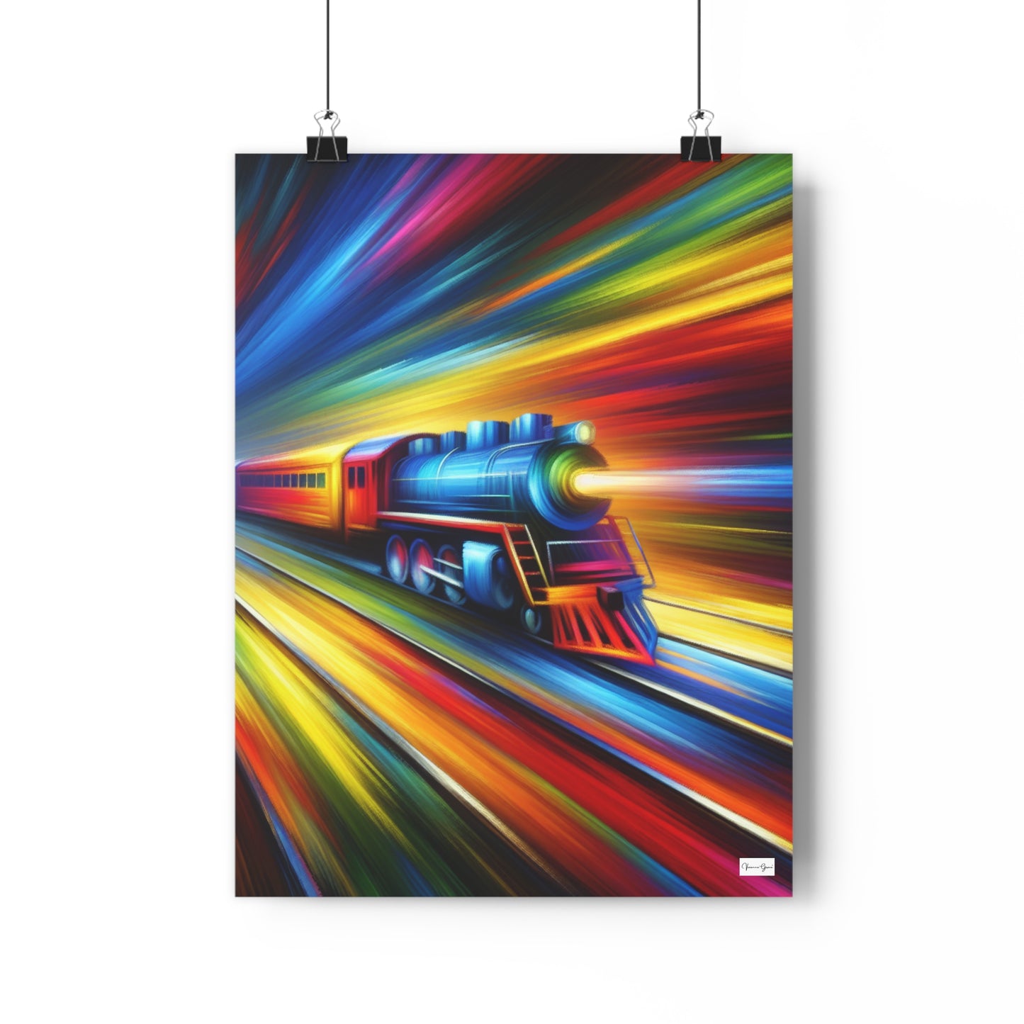 Giclée Art Print - The Train - Vivienne Grace