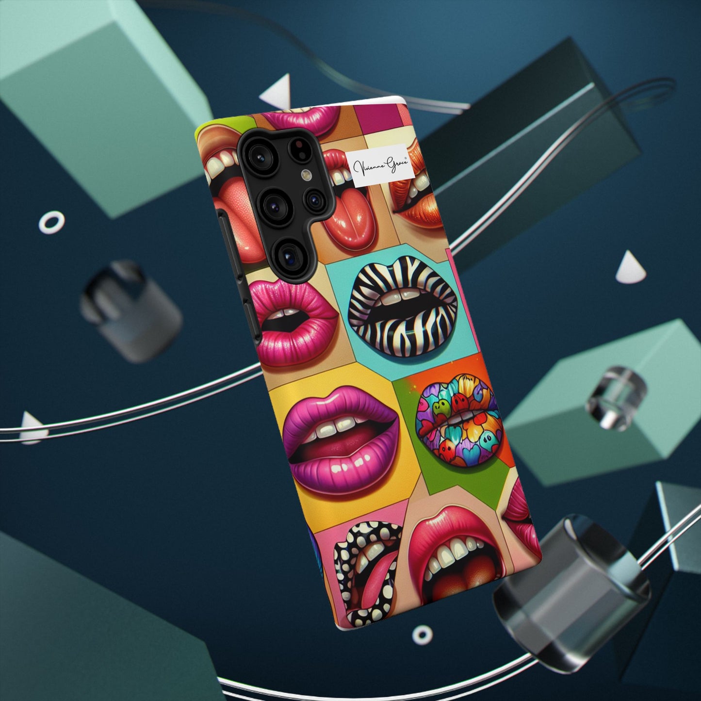 Samsung Galaxy - Impact-Resistant Case - LIPS - Vivienne Grace