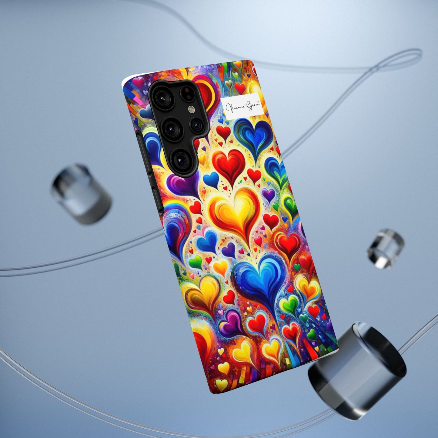 Samsung Galaxy - Impact-Resistant Case - BRIGHT HEARTS - Vivienne Grace