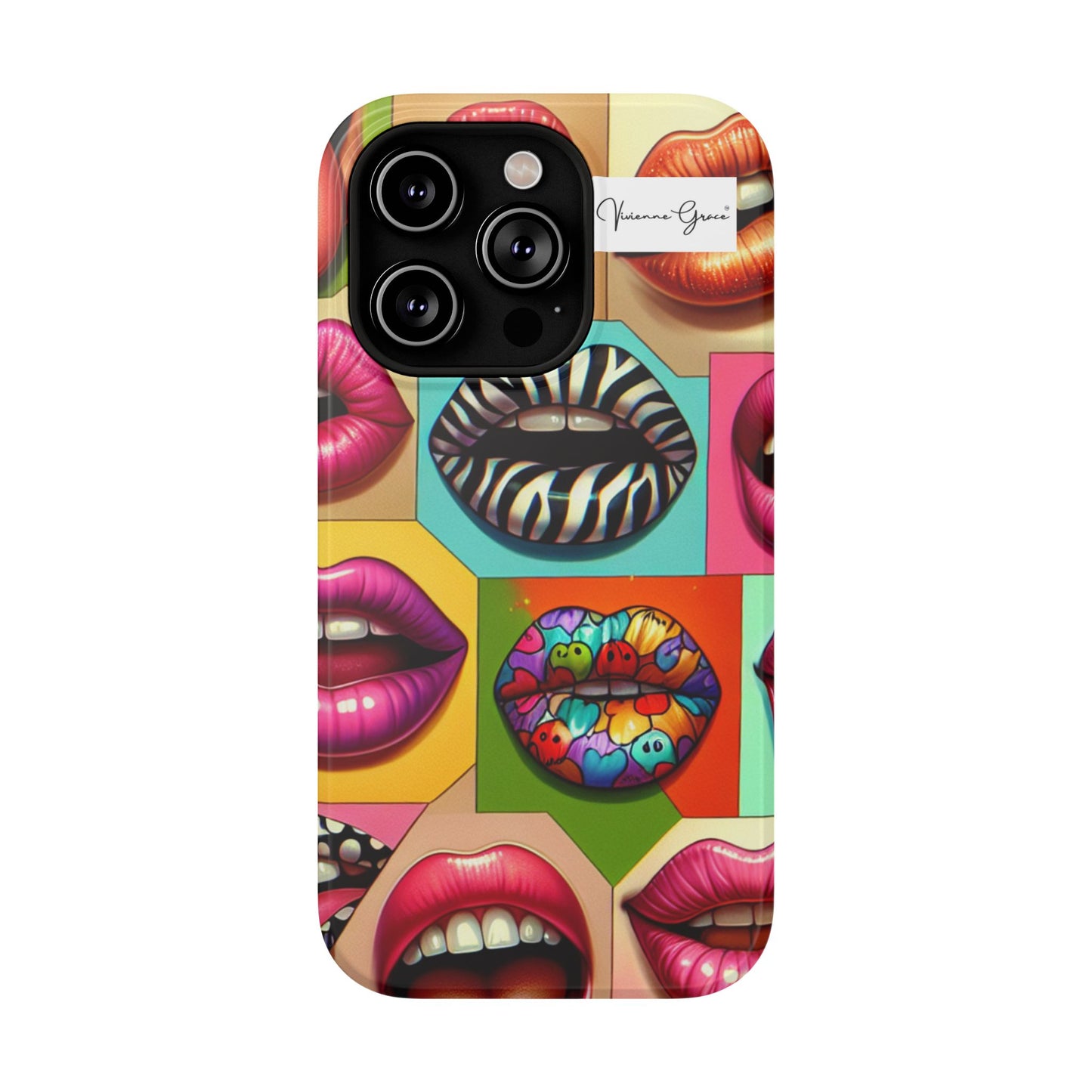 IPhone - Impact-Resistant Case - LIPS - Vivienne Grace