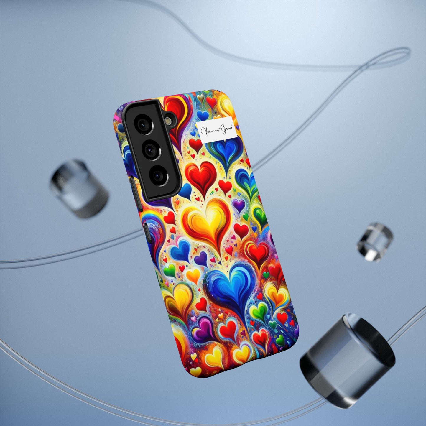 Samsung Galaxy - Impact-Resistant Case - BRIGHT HEARTS - Vivienne Grace