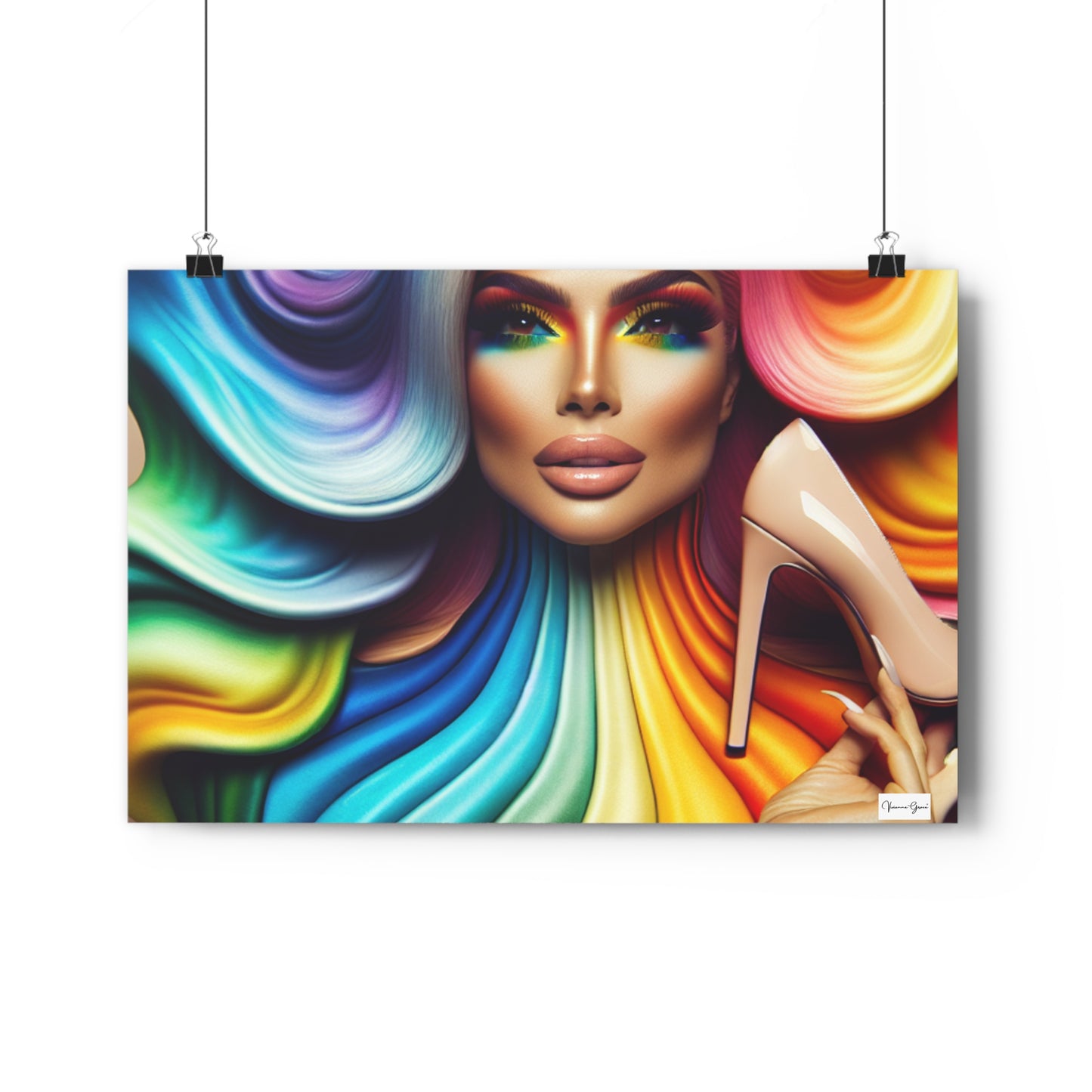 Giclée Art Print - Glamorous - Vivienne Grace
