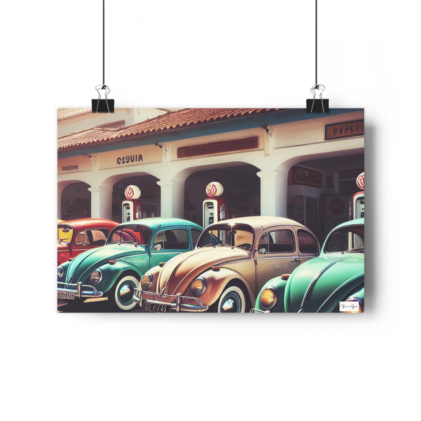 Giclée Art Print - VW BUG - Vivienne Grace