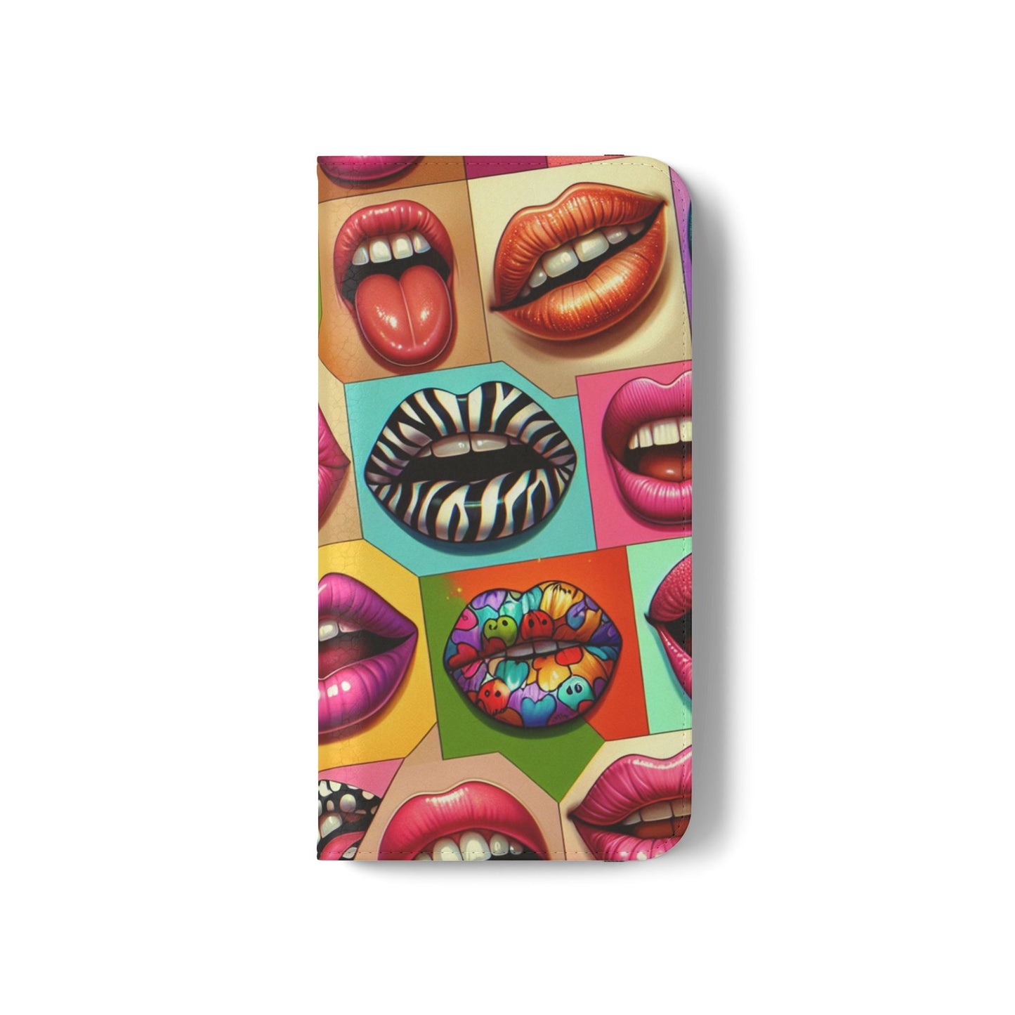 IPhone - Flip Case - LIPS - Vivienne Grace