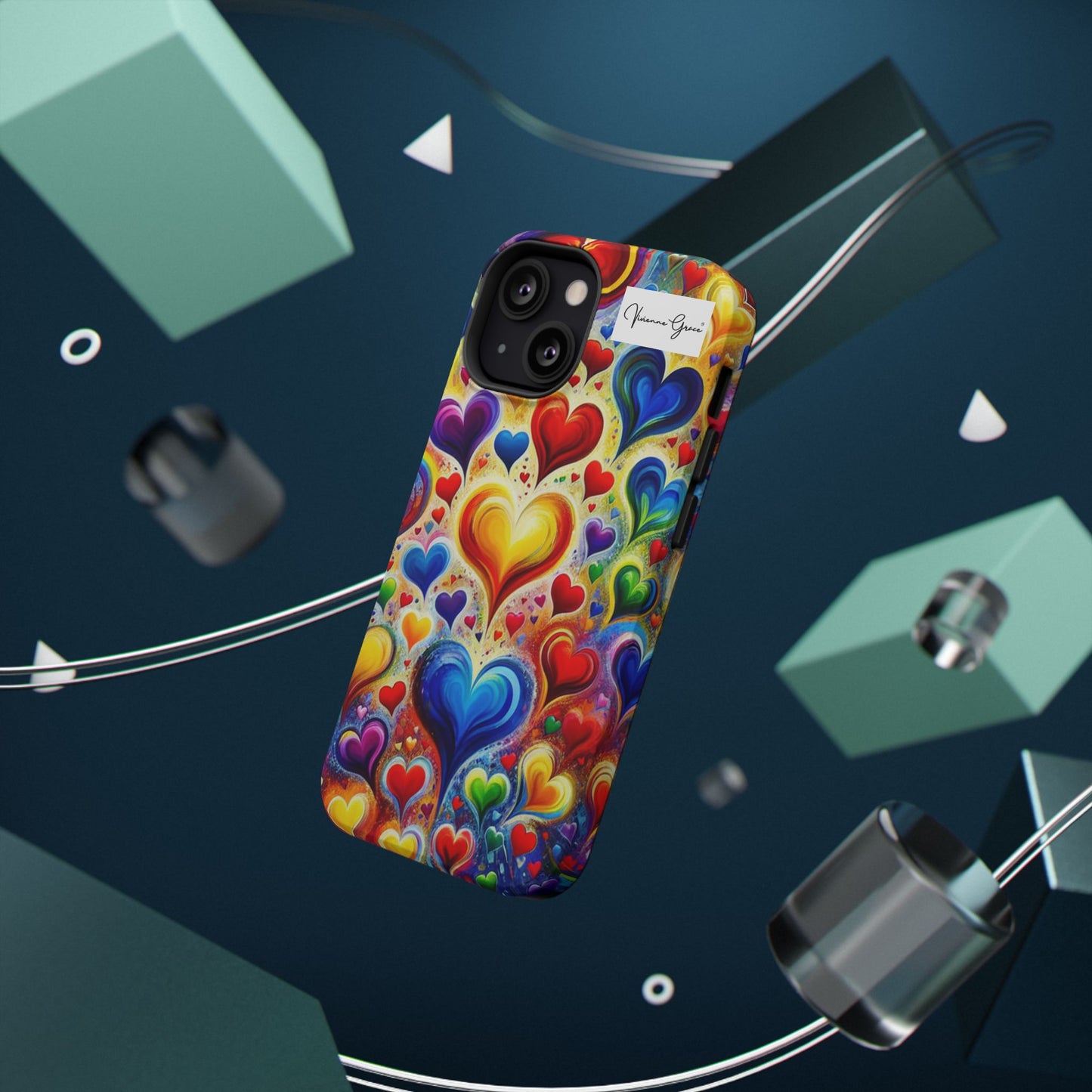 IPhone - Impact-Resistant Case - BRIGHT HEARTS - Vivienne Grace
